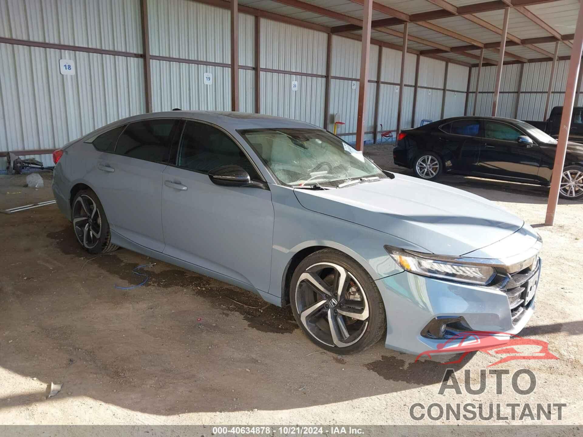 HONDA ACCORD 2021 - 1HGCV2F3XMA014100