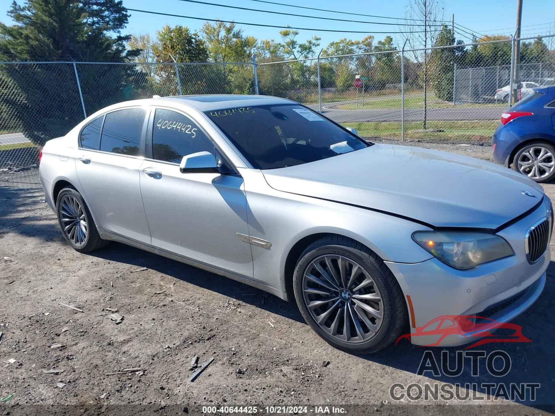 BMW 750I 2009 - WBAKA83509CY34211