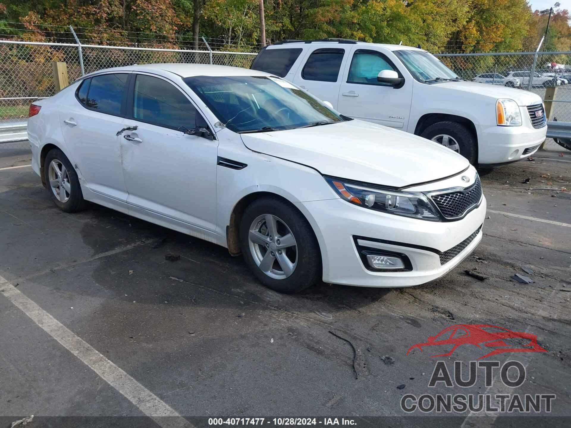 KIA OPTIMA 2015 - KNAGM4A71F5631659