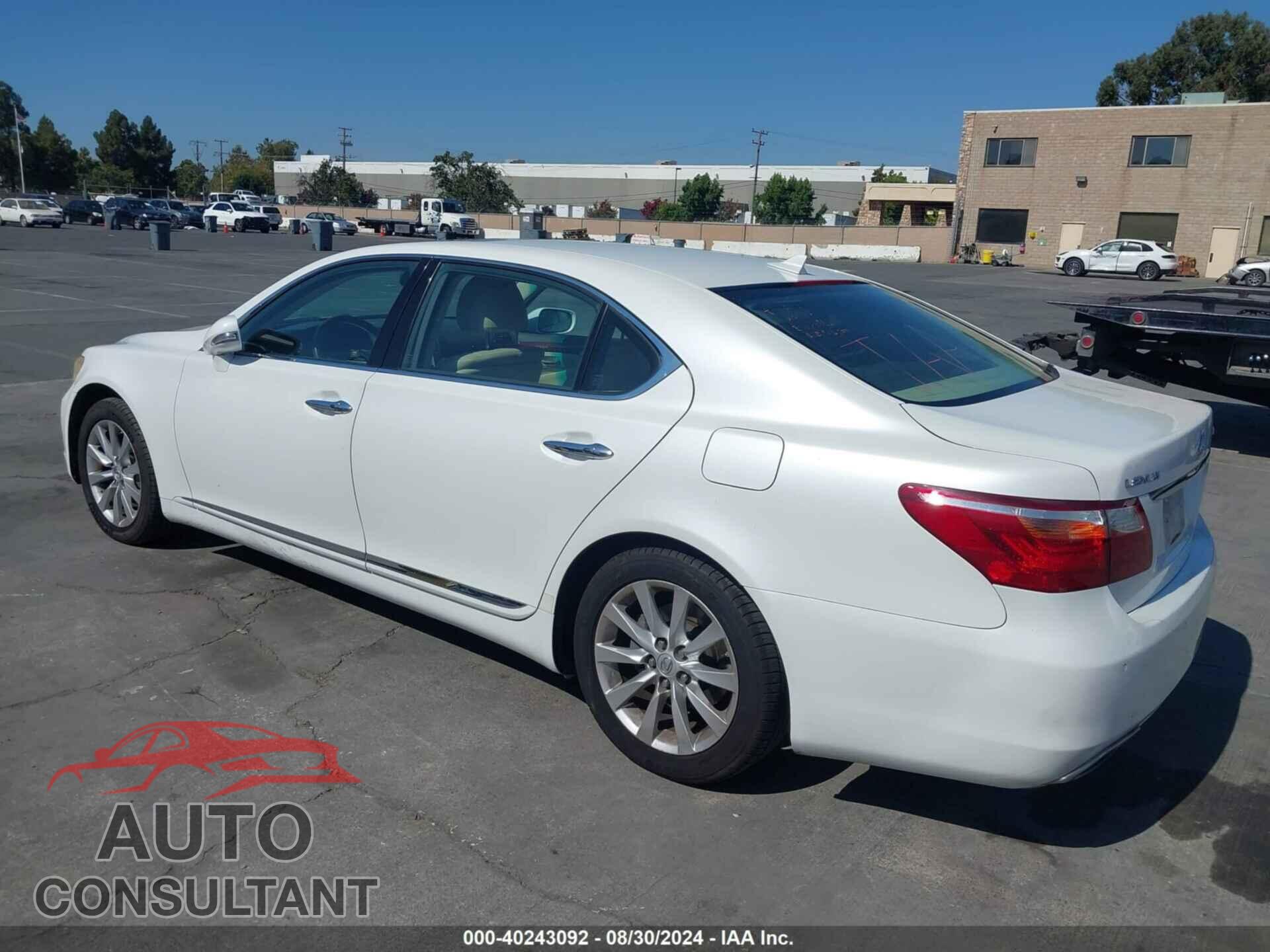 LEXUS LS 460 2010 - JTHGL5EF4A5041699