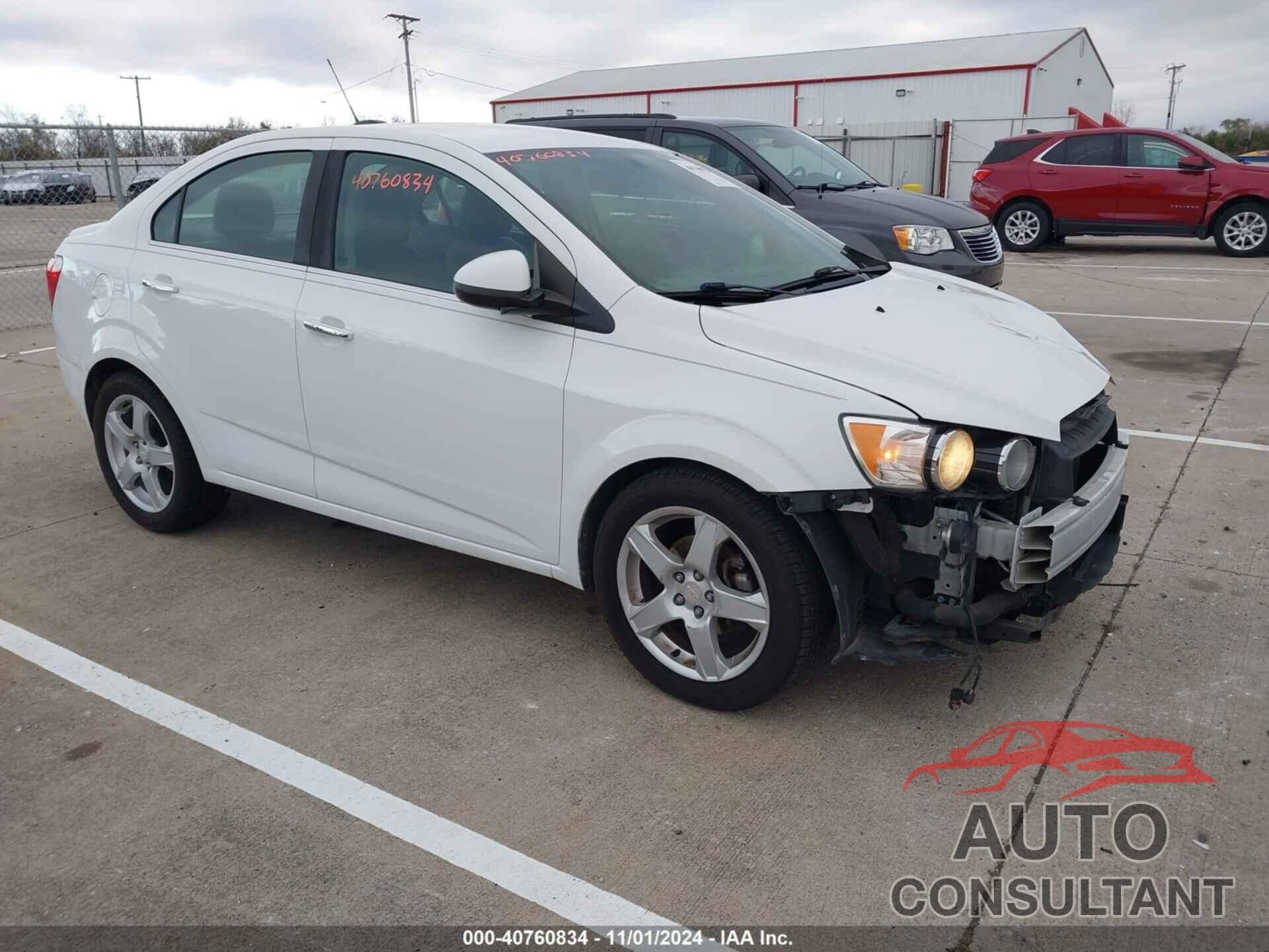 CHEVROLET SONIC 2016 - 1G1JE5SB1G4139499