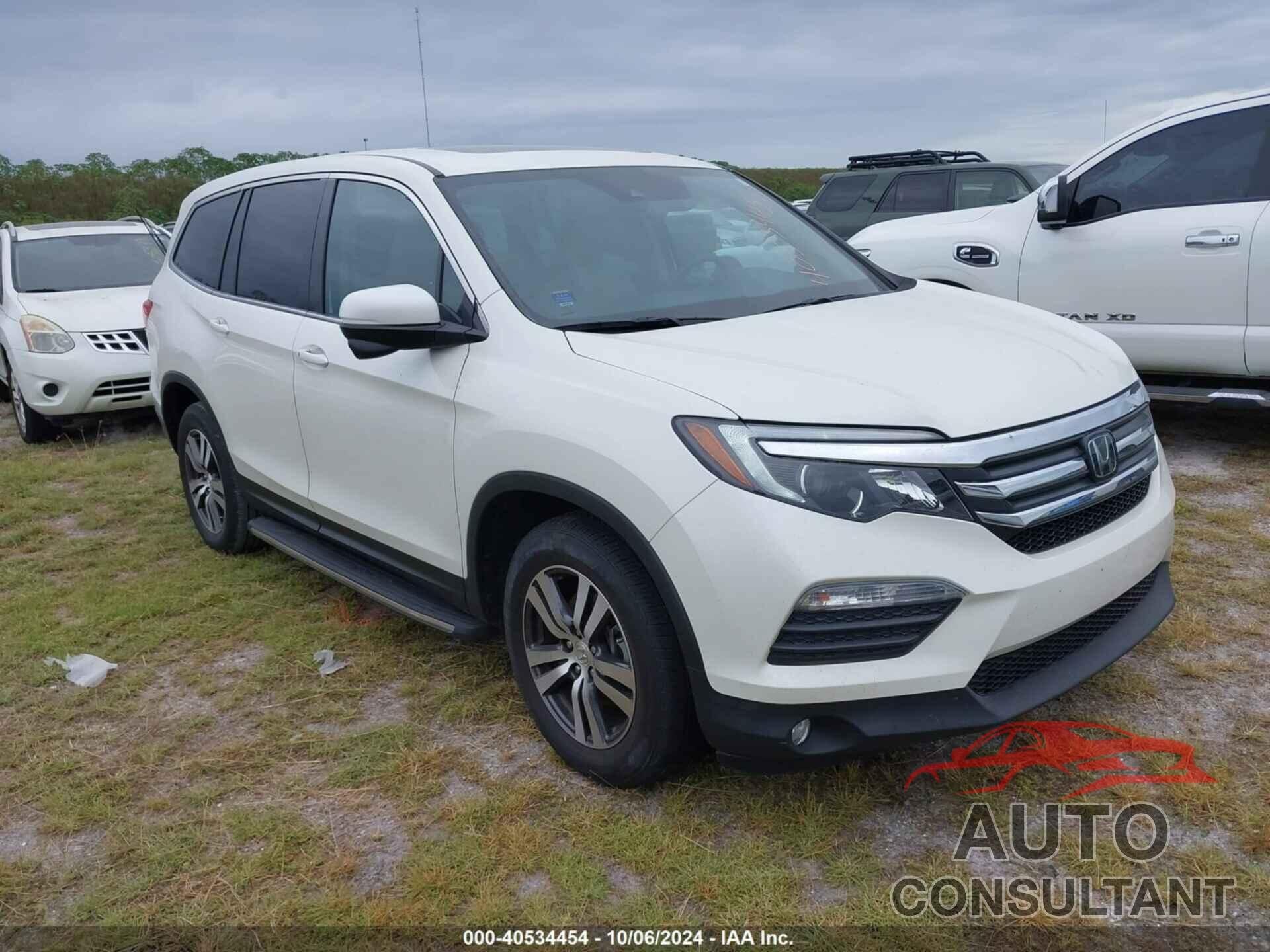 HONDA PILOT 2018 - 5FNYF5H66JB003799