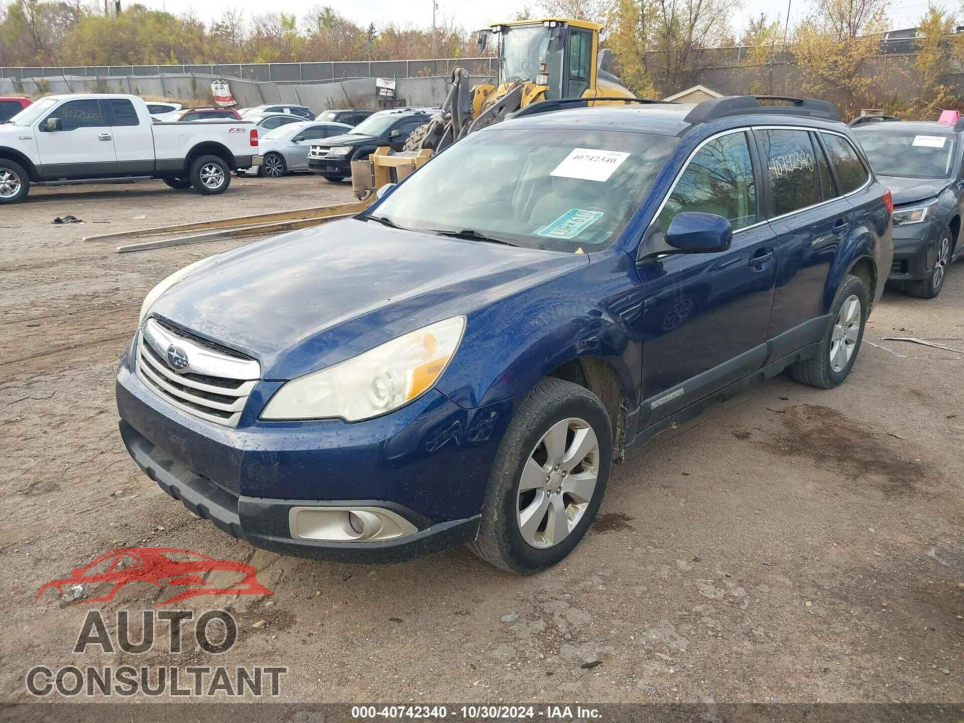 SUBARU OUTBACK 2010 - 4S4BRCCC8A3361266