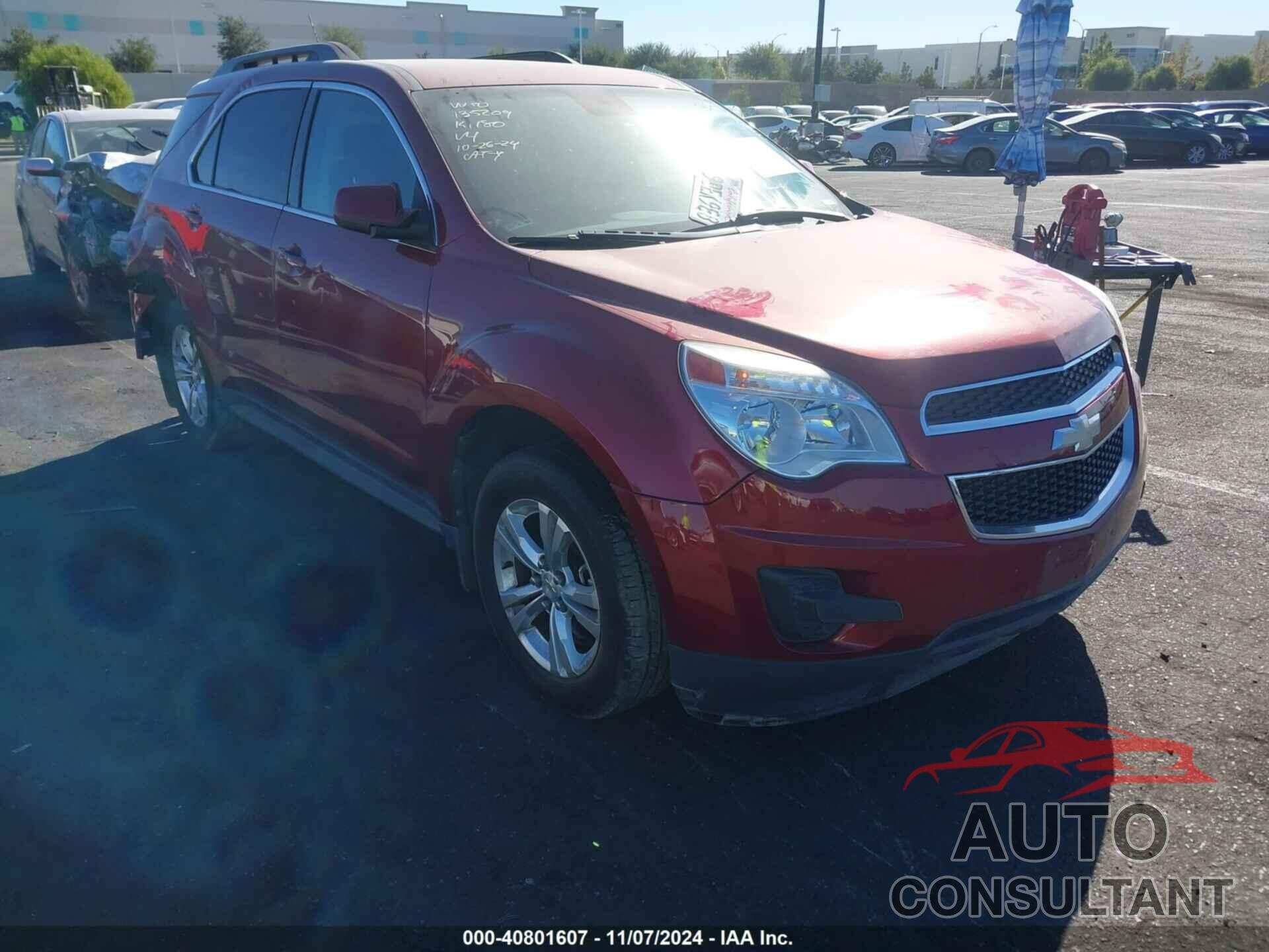 CHEVROLET EQUINOX 2012 - 2GNALDEK9C6281523