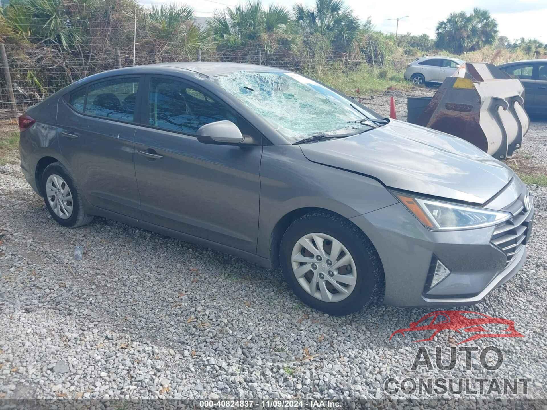 HYUNDAI ELANTRA 2019 - 5NPD74LF0KH455439