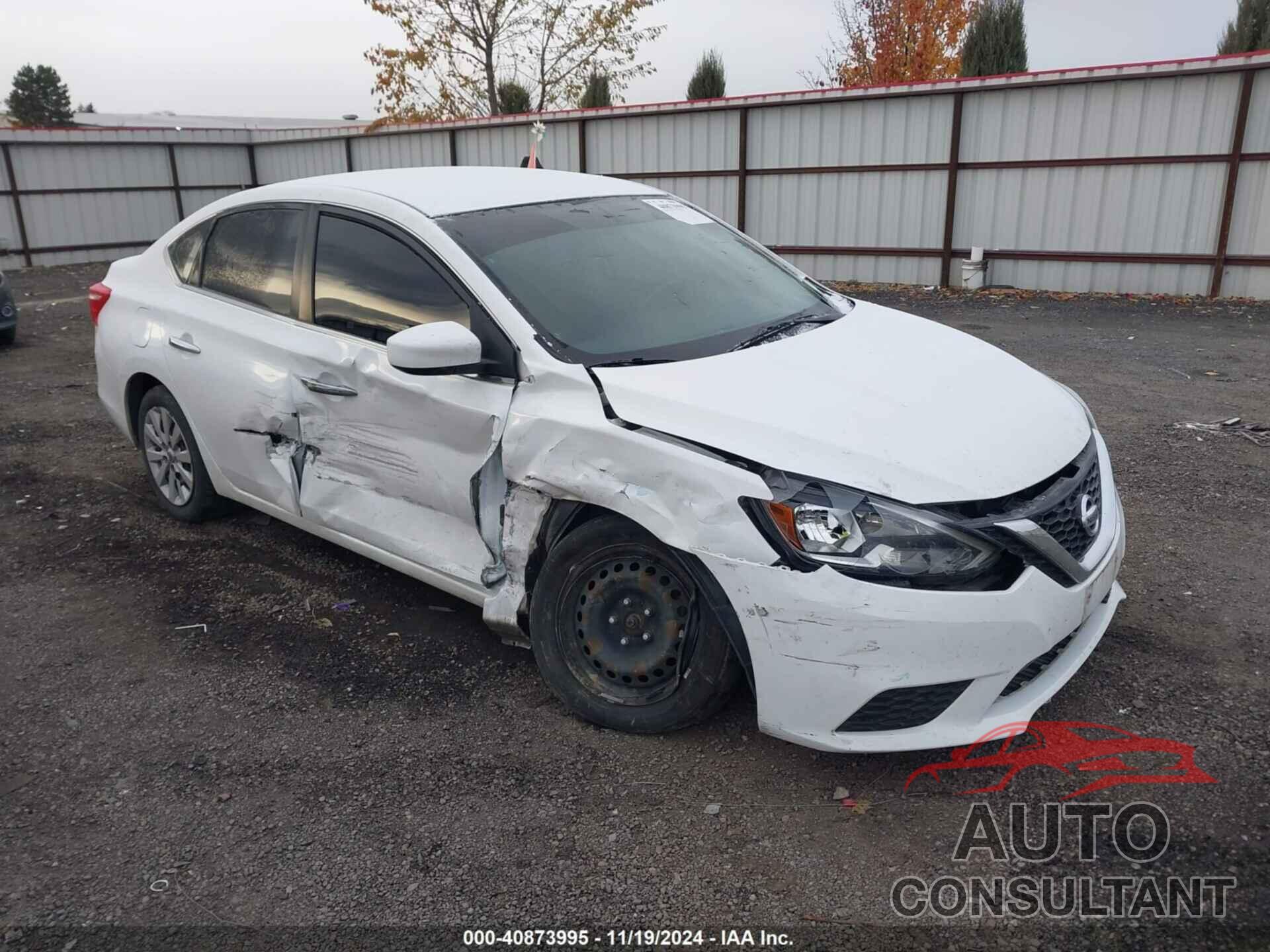 NISSAN SENTRA 2018 - 3N1AB7AP7JY245519