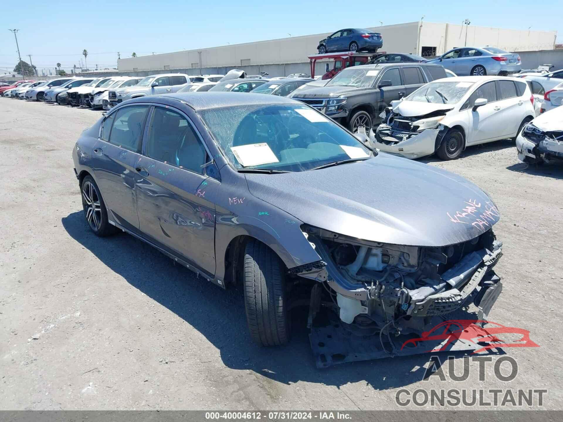 HONDA ACCORD 2016 - 1HGCR2F56GA045211