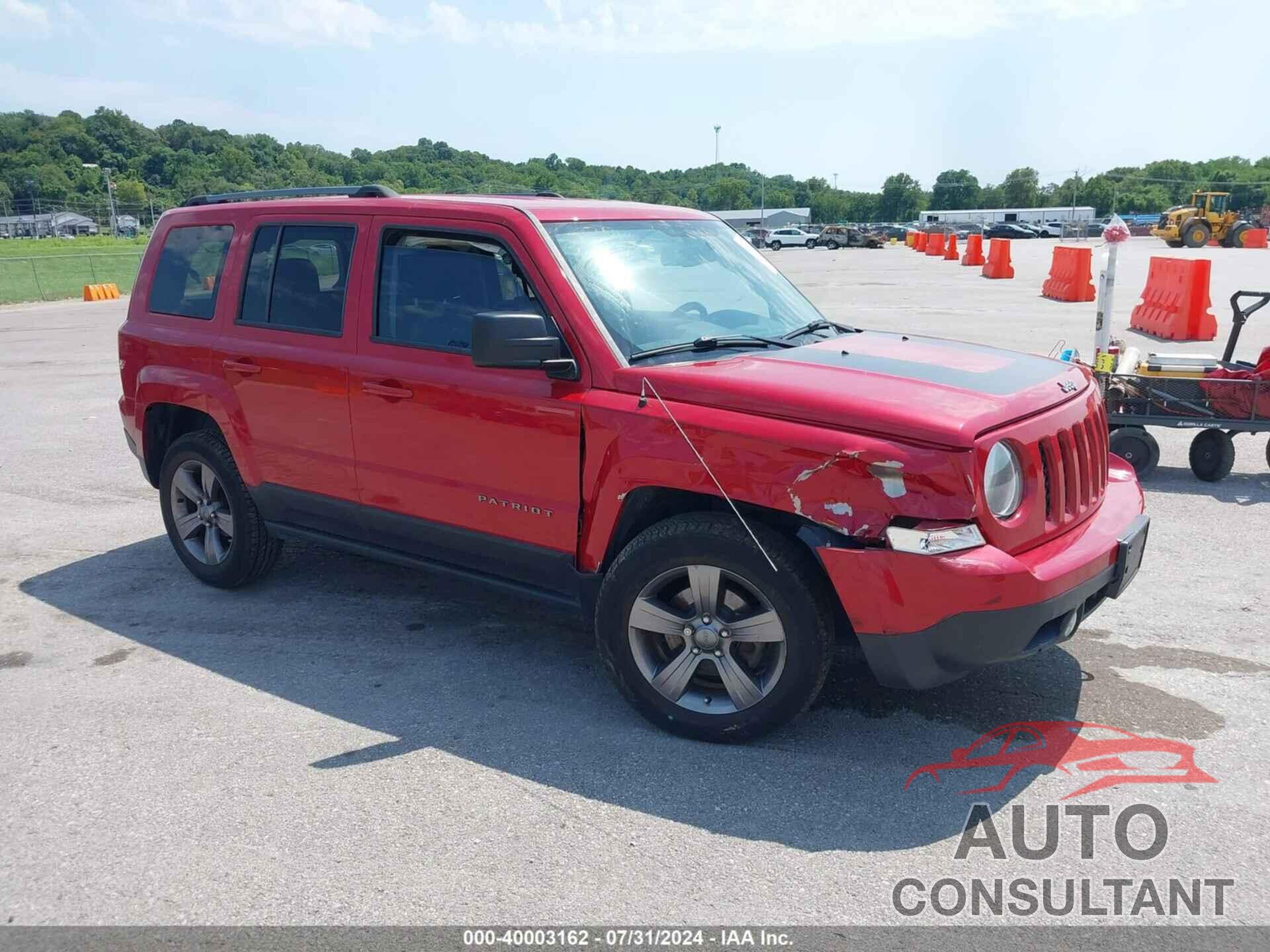 JEEP PATRIOT 2017 - 1C4NJRBB5HD109399