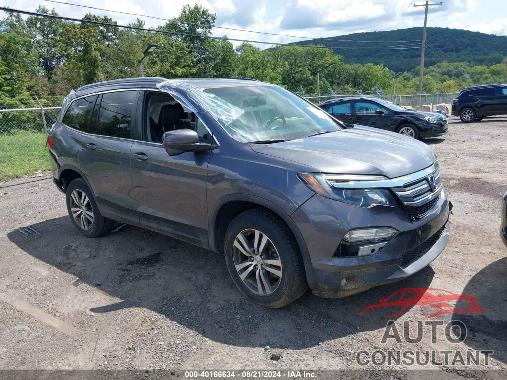 HONDA PILOT 2017 - 5FNYF6H55HB099366