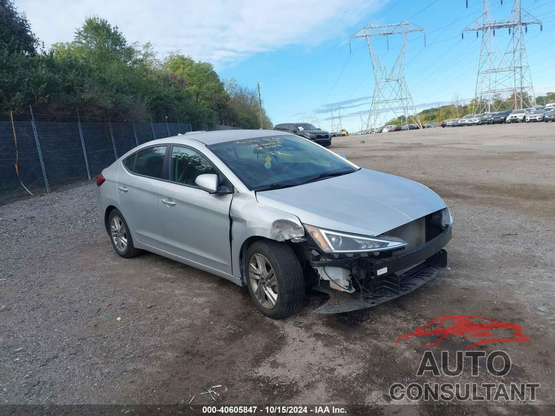 HYUNDAI ELANTRA 2020 - 5NPD84LF7LH523895