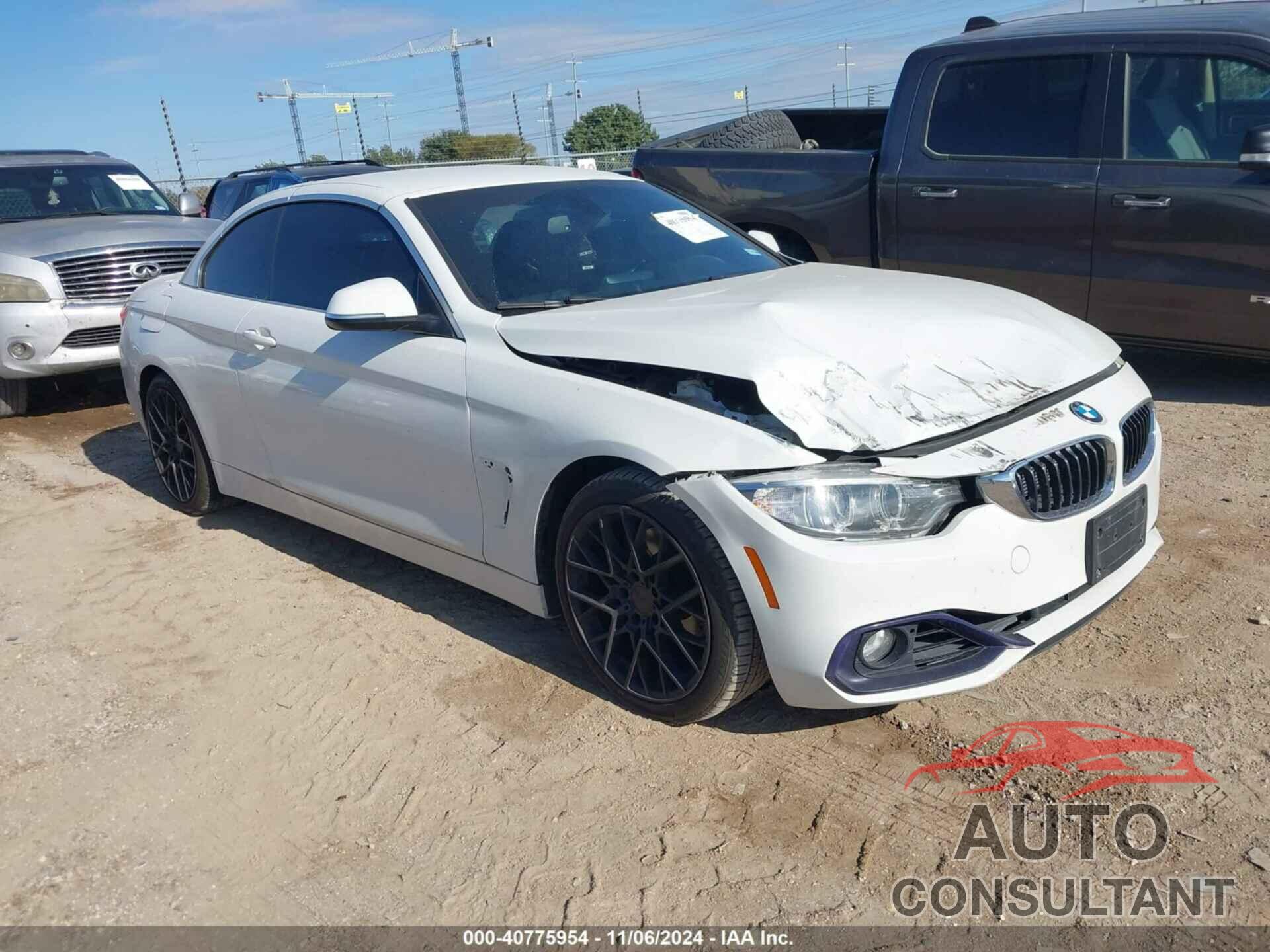 BMW 428I 2016 - WBA3V7C50G5A25735