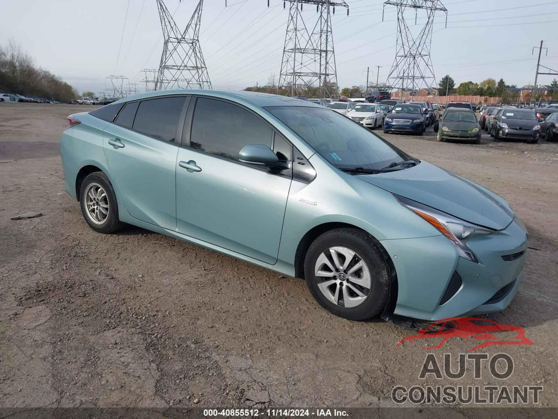 TOYOTA PRIUS 2017 - JTDKBRFU6H3045424