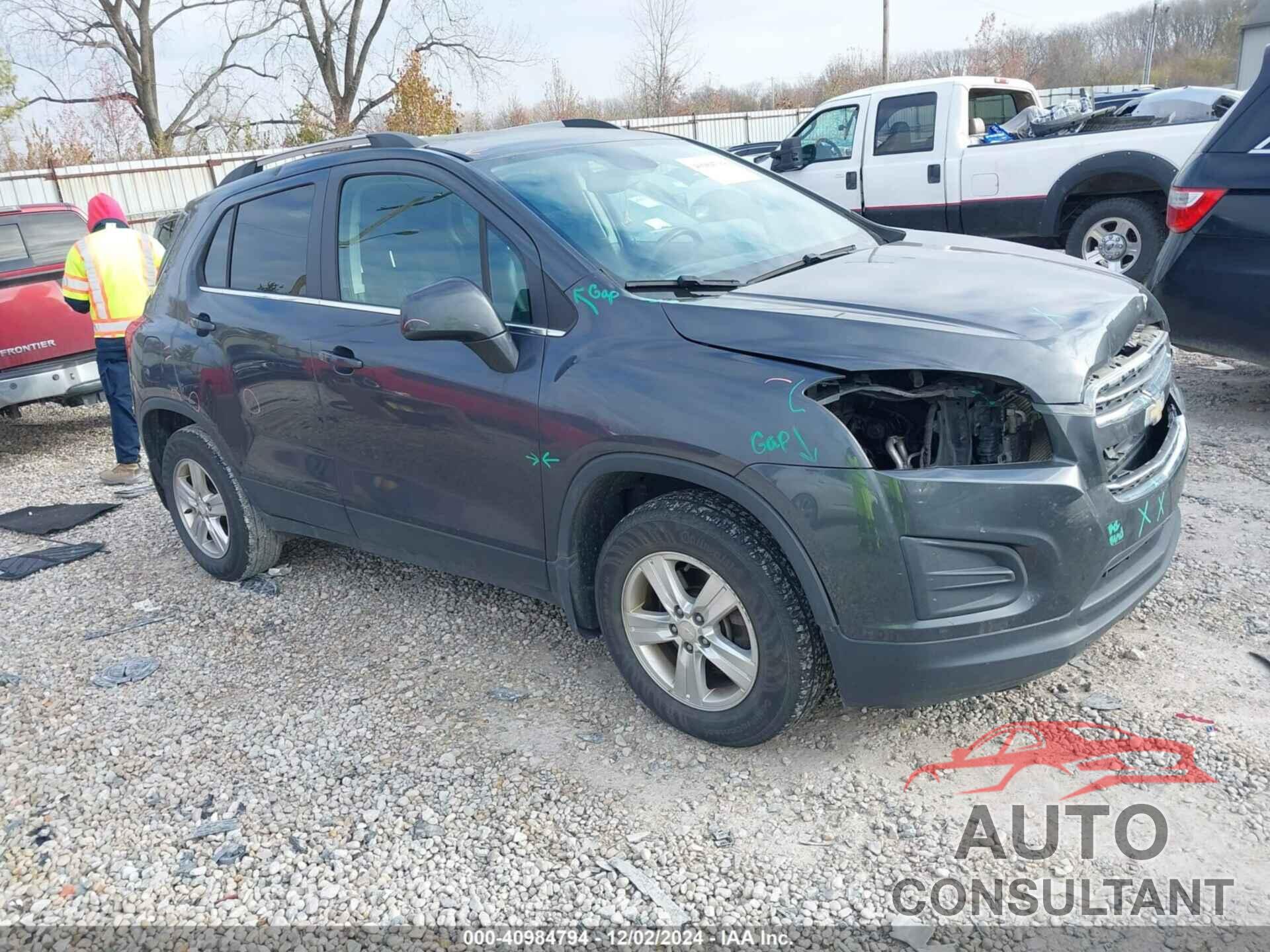 CHEVROLET TRAX 2016 - 3GNCJPSB2GL164579