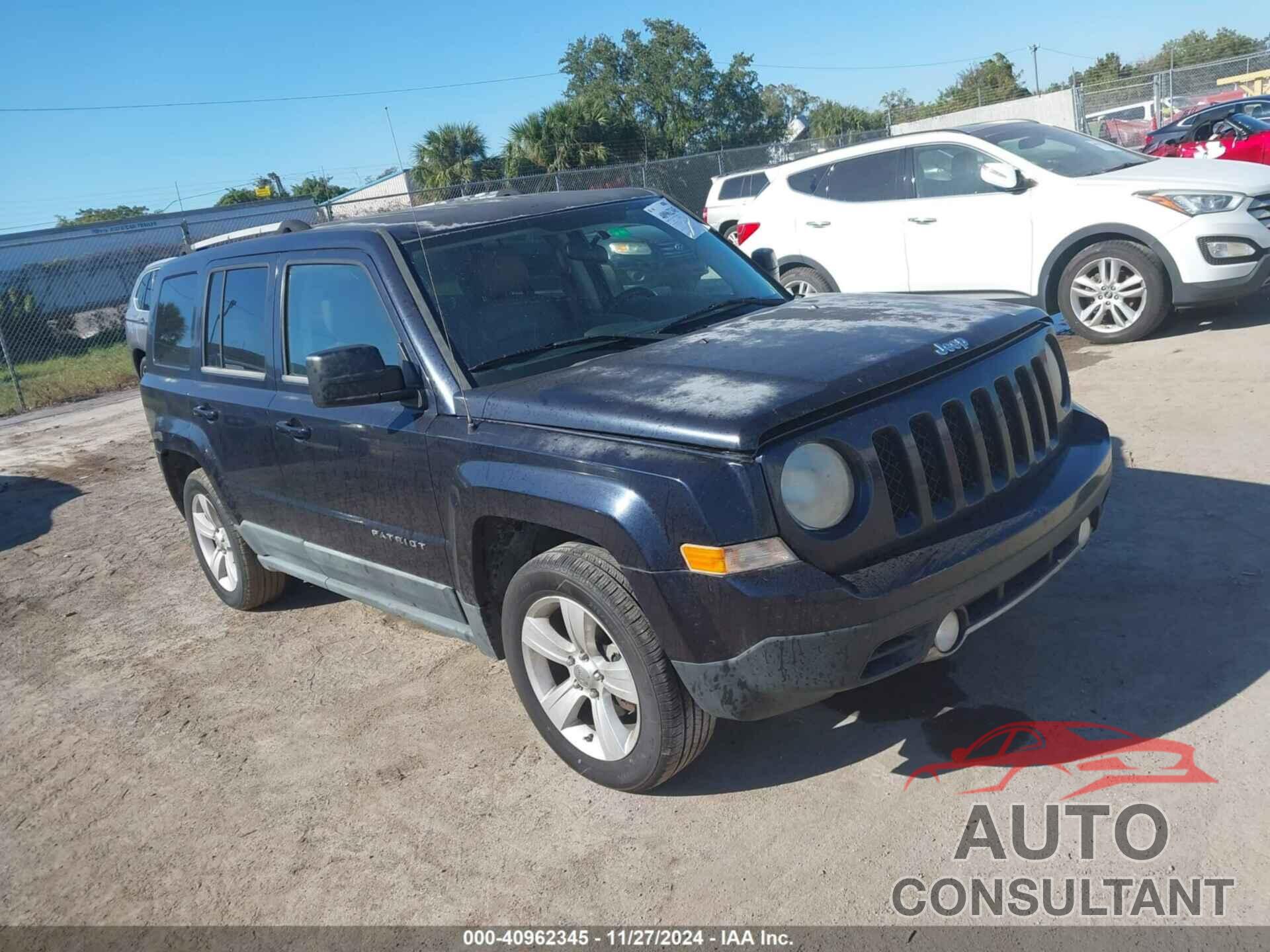 JEEP PATRIOT 2011 - 1J4NT4GB9BD175381