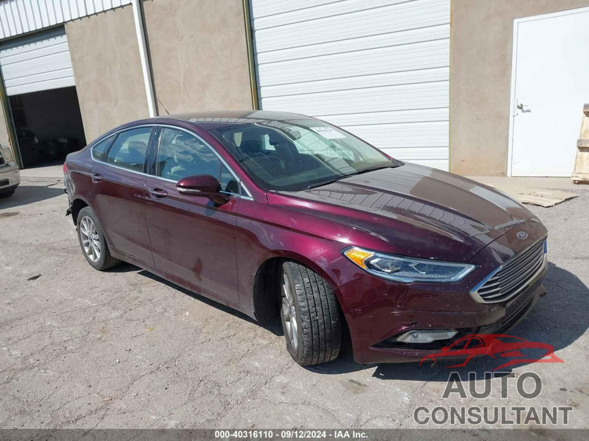 FORD FUSION 2017 - 3FA6P0HD2HR220464