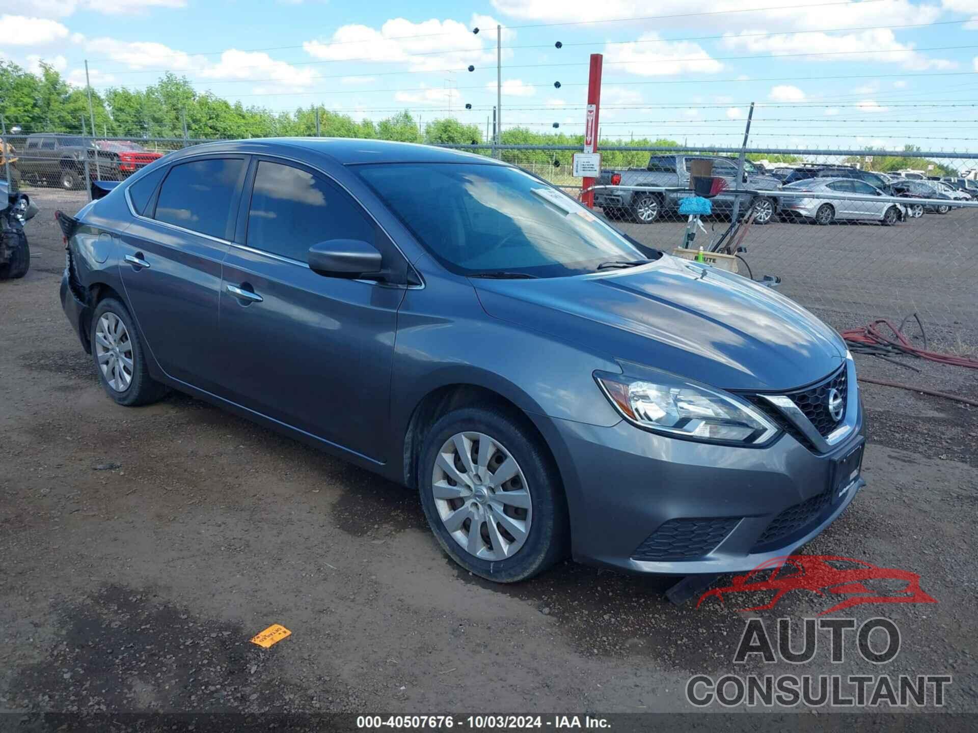 NISSAN SENTRA 2018 - 3N1AB7AP1JY230692