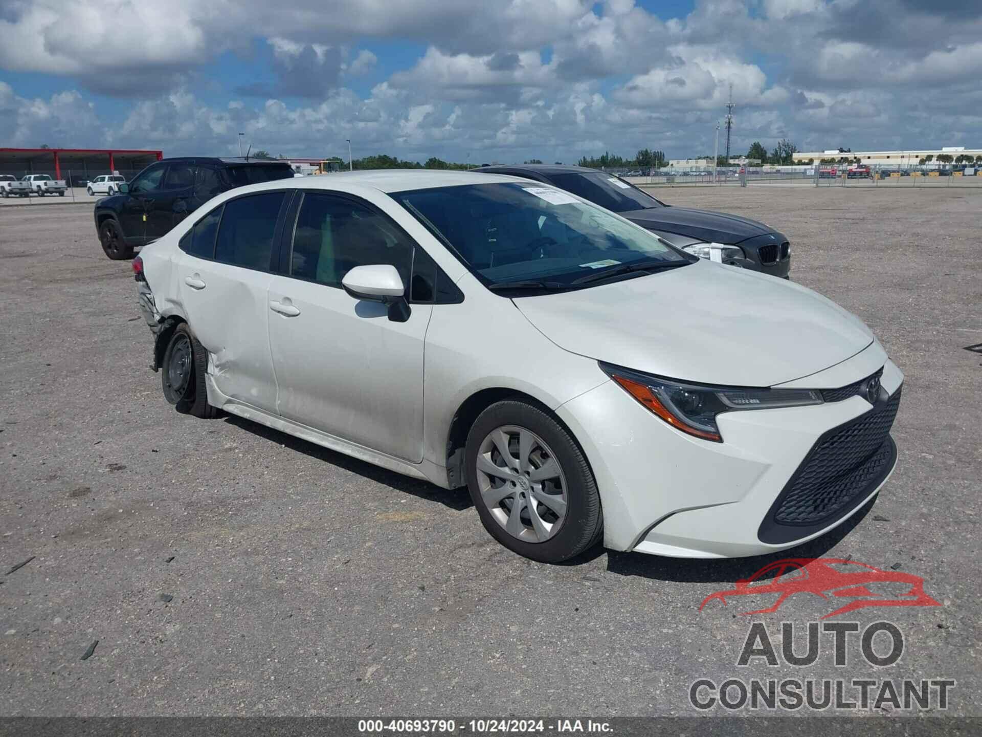 TOYOTA COROLLA 2021 - JTDEPMAE6MJ174559