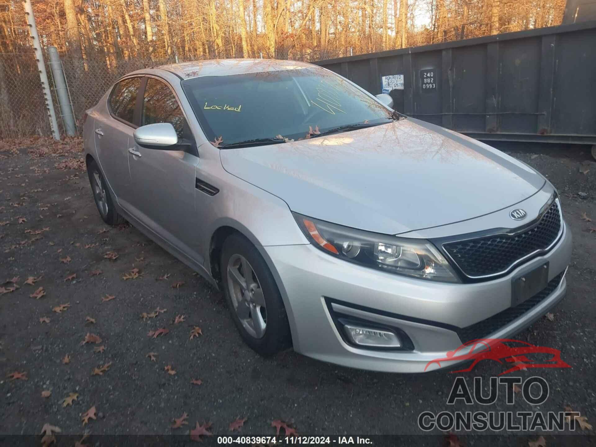 KIA OPTIMA 2015 - 5XXGM4A74FG377637