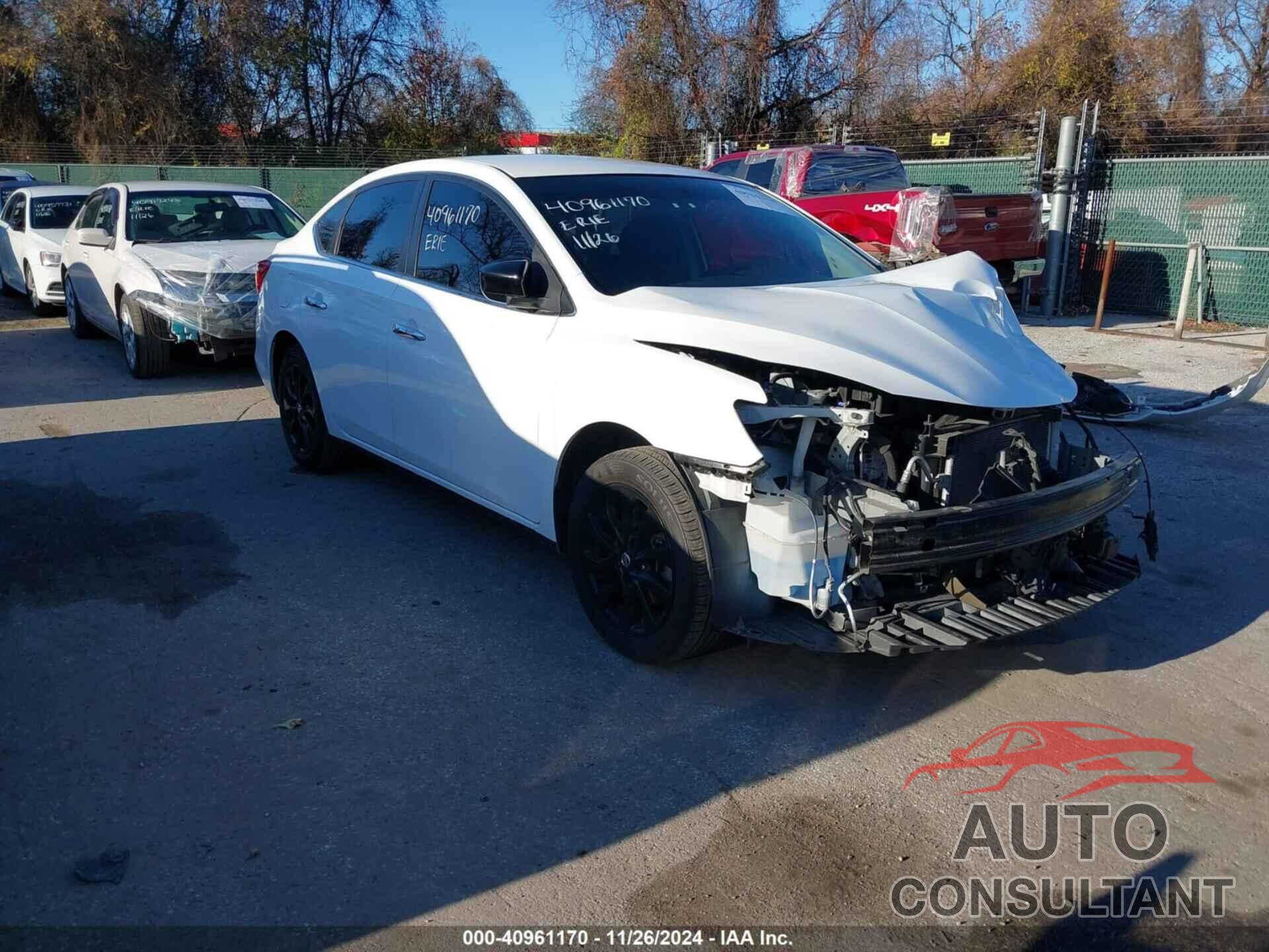 NISSAN SENTRA 2018 - 3N1AB7AP3JY273205