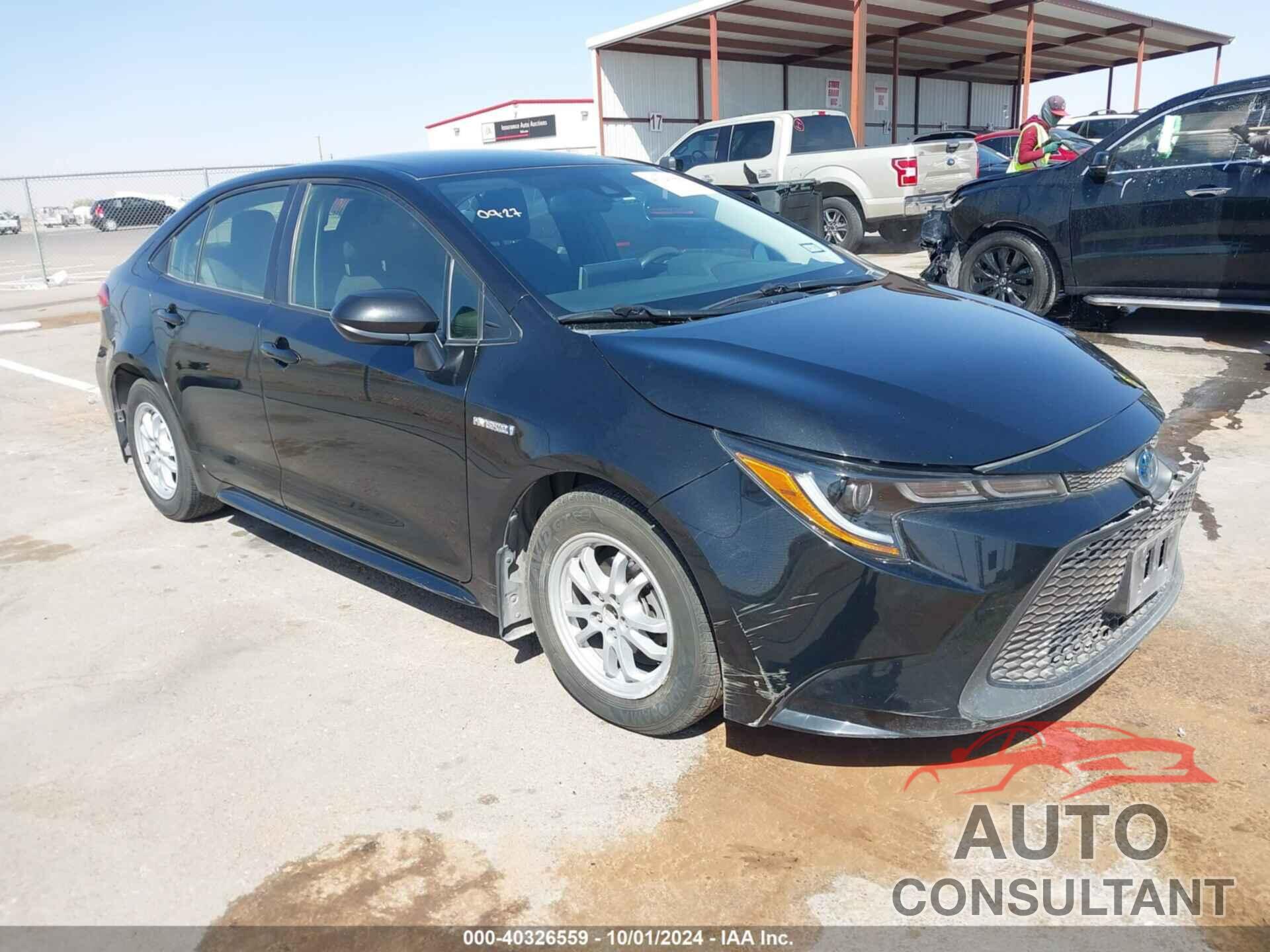 TOYOTA COROLLA 2021 - JTDEAMDE8MJ033411