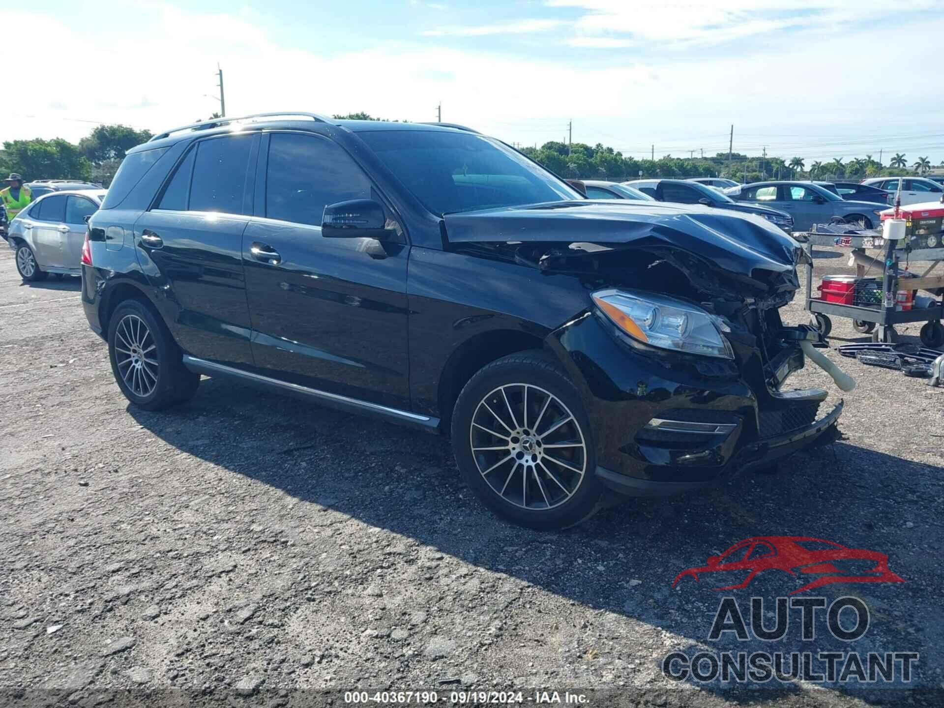 MERCEDES-BENZ ML 350 2015 - 4JGDA5JB5FA549915
