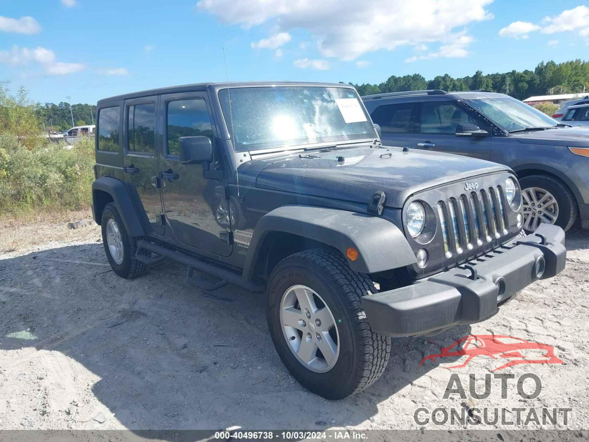 JEEP WRANGLER JK UNLIMITED 2018 - 1C4BJWDG6JL828960