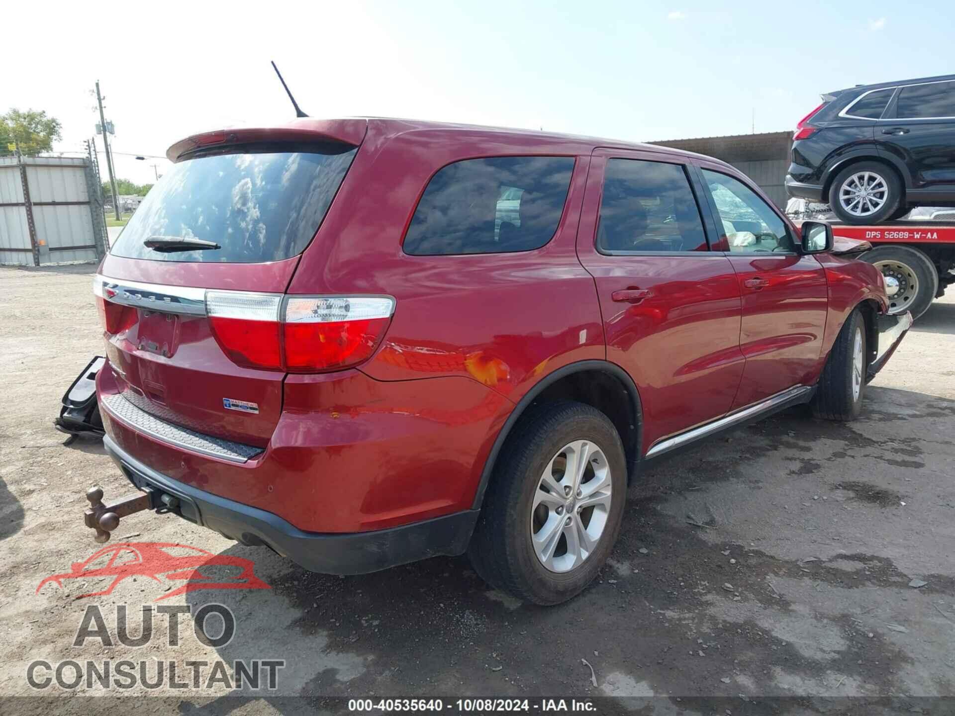 DODGE DURANGO 2013 - 1C4RDJAG8DC527687