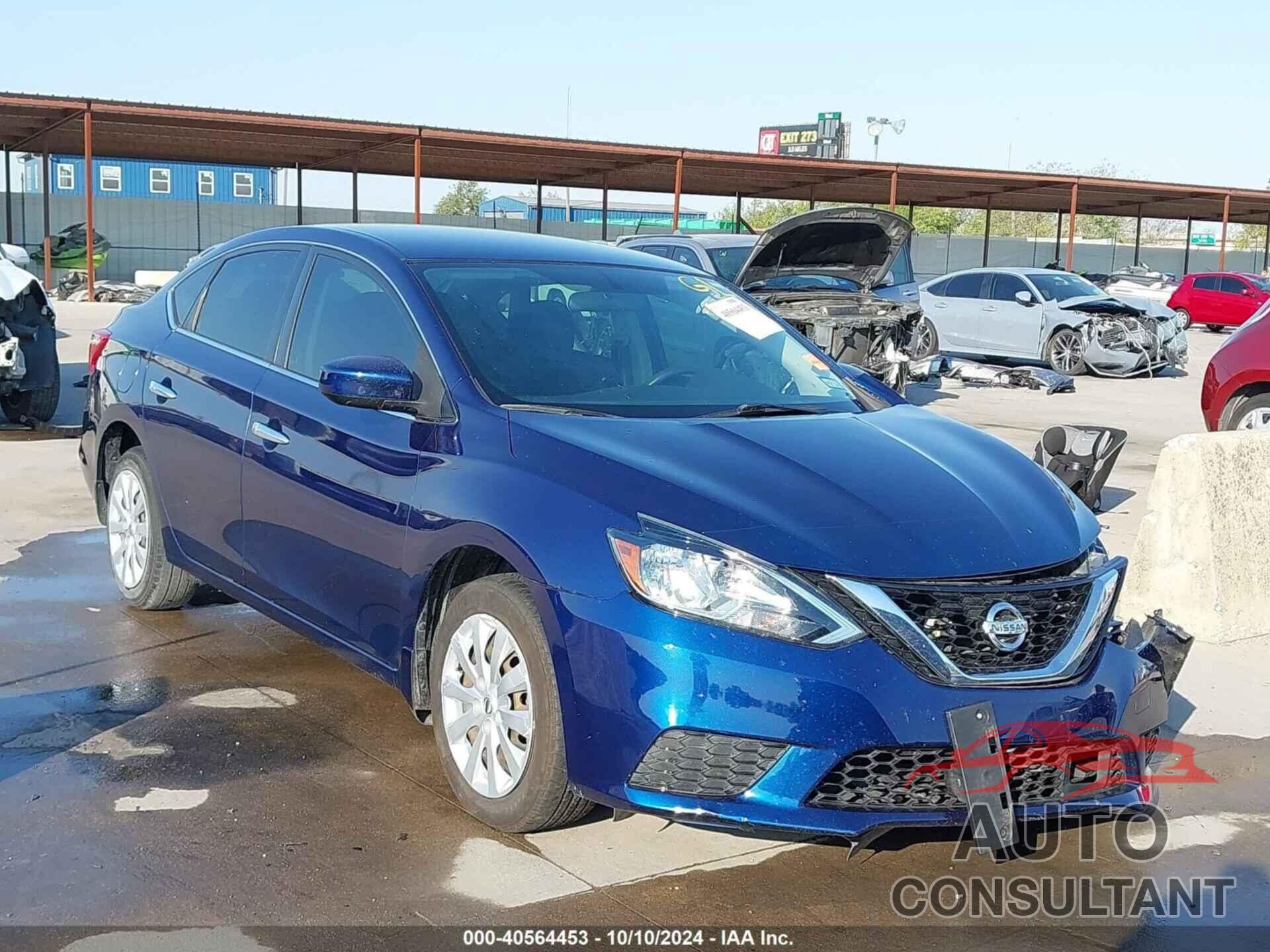 NISSAN SENTRA 2019 - 3N1AB7AP1KY417268