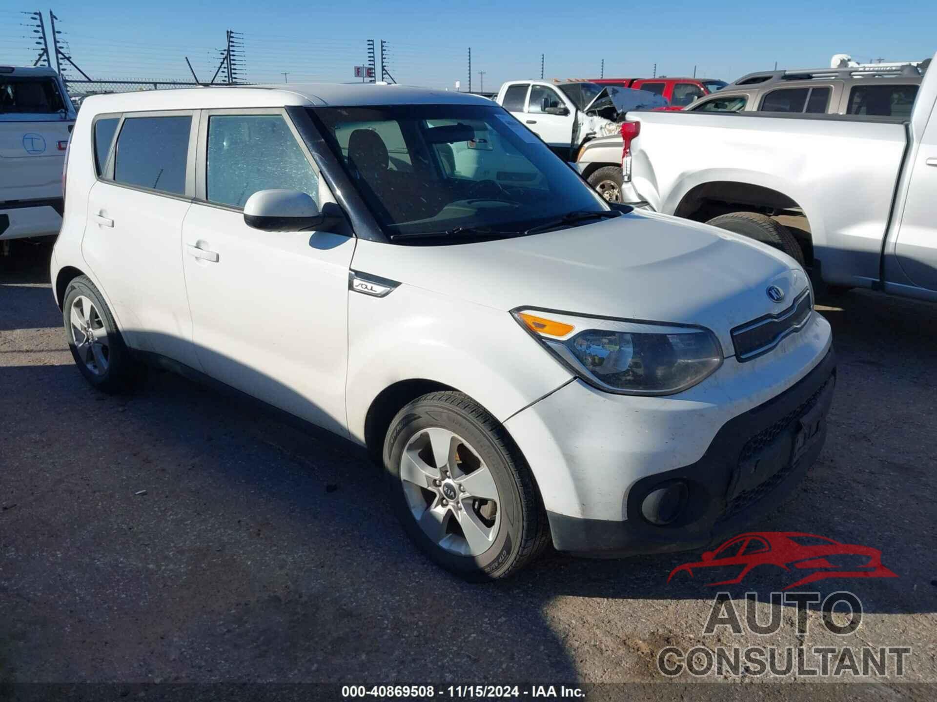 KIA SOUL 2019 - KNDJN2A29K7005905