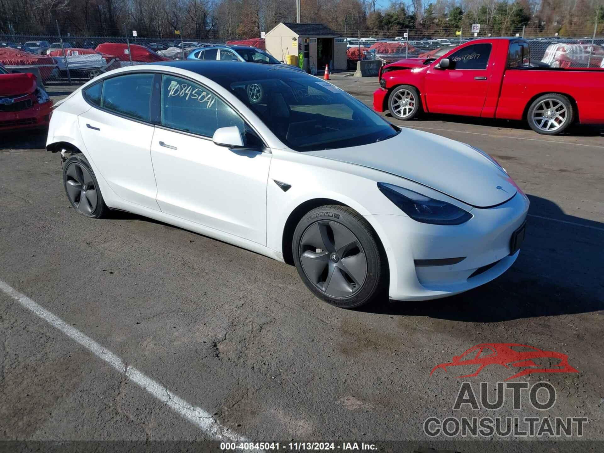 TESLA MODEL 3 2021 - 5YJ3E1EA7MF991548