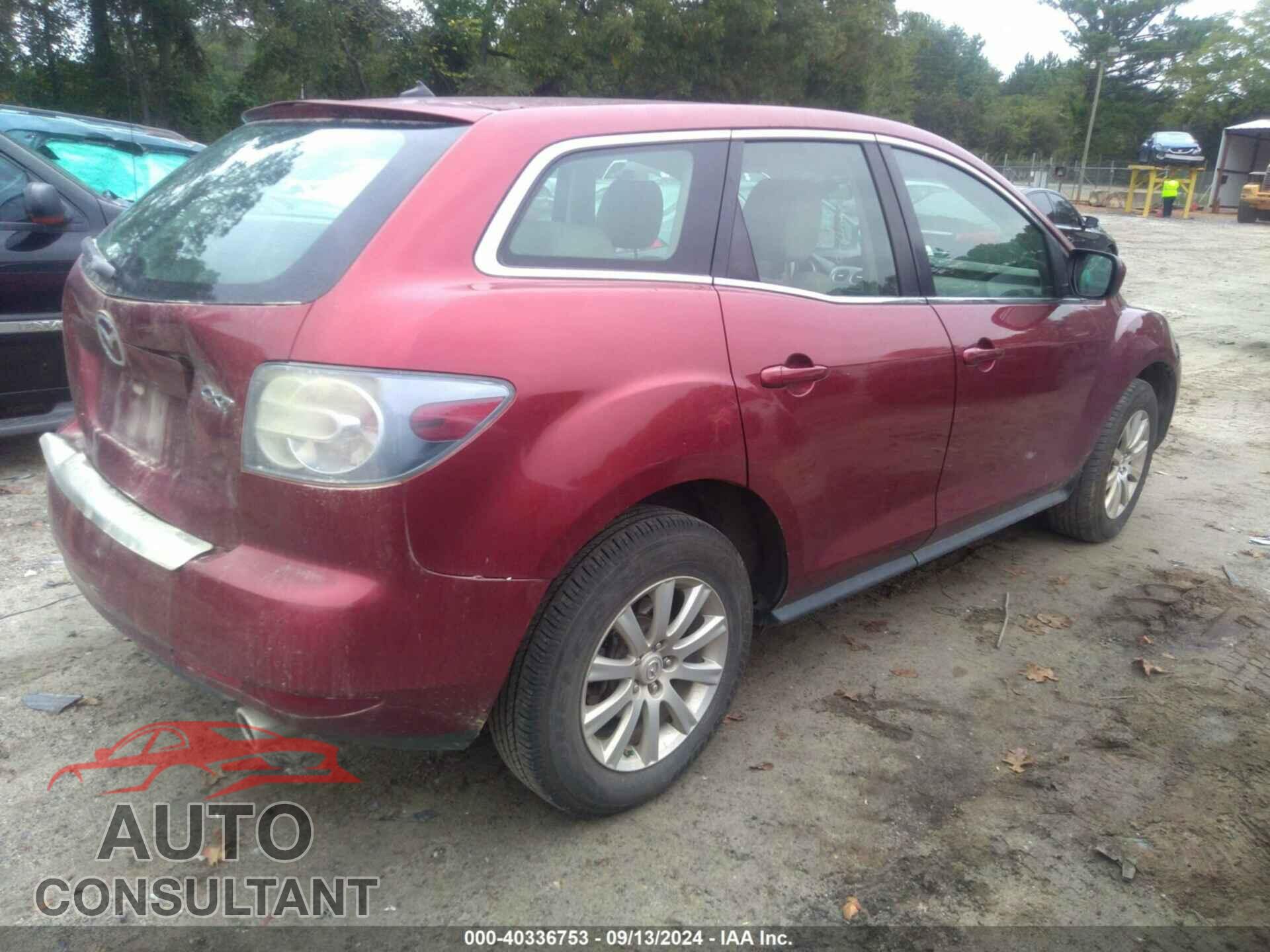 MAZDA CX-7 2012 - JM3ER2A51C0417348