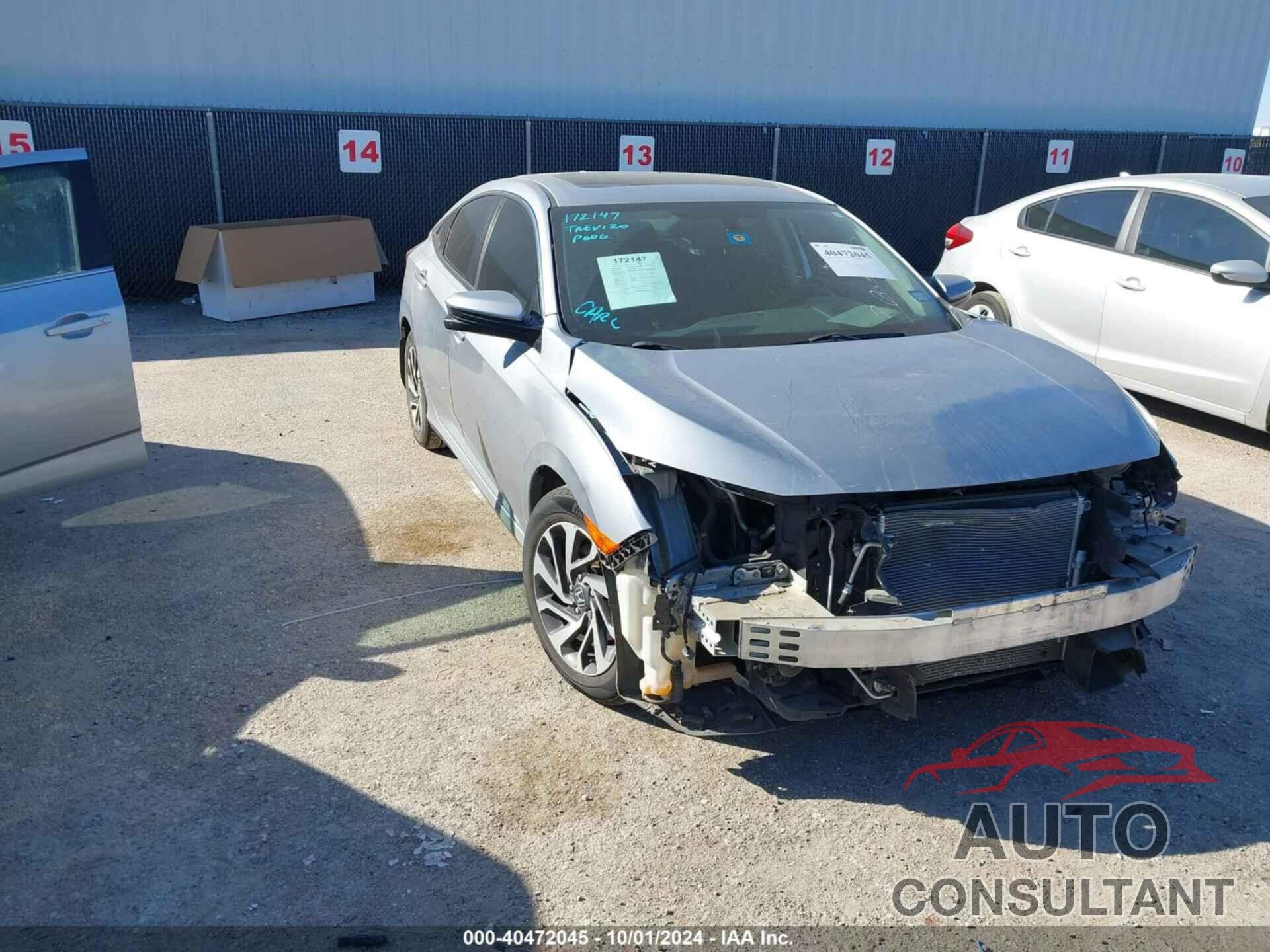 HONDA CIVIC 2018 - 2HGFC2F78JH542463