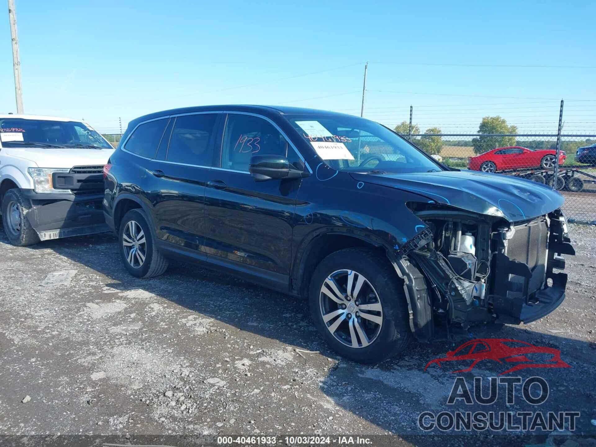 HONDA PILOT 2016 - 5FNYF6H39GB005163