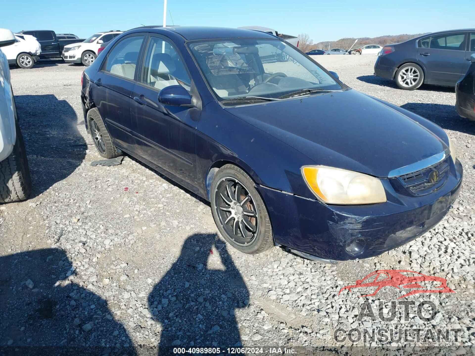 KIA SPECTRA 2009 - KNAFE221595638190
