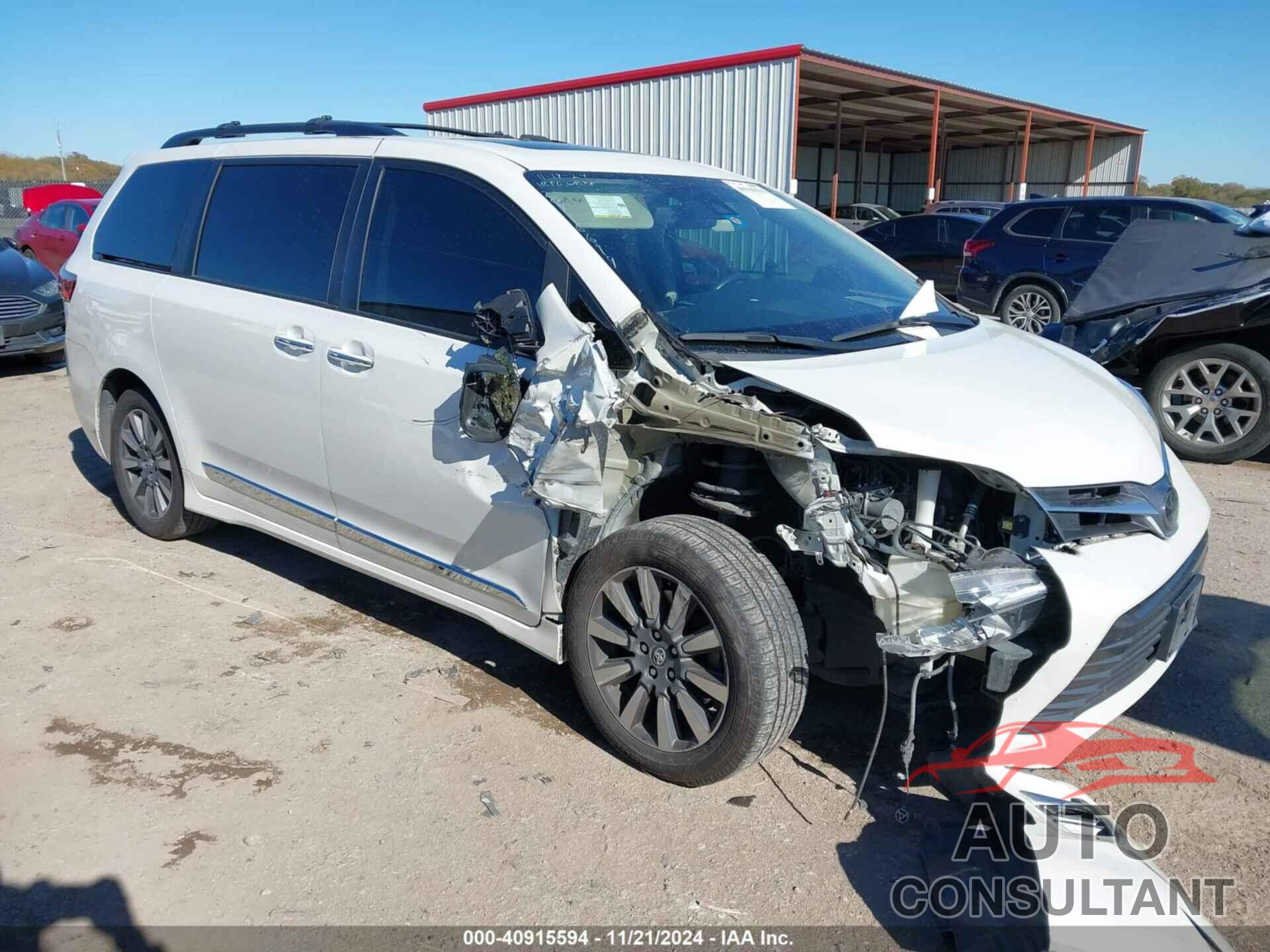 TOYOTA SIENNA 2018 - 5TDYZ3DC4JS937219