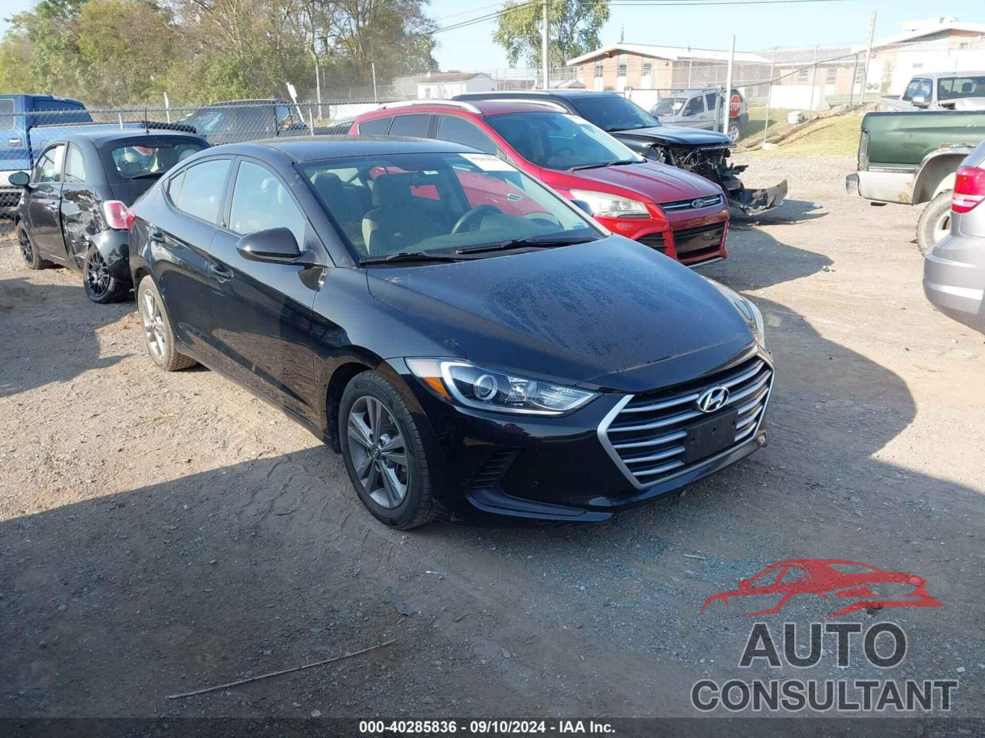 HYUNDAI ELANTRA 2017 - 5NPD84LF0HH186266