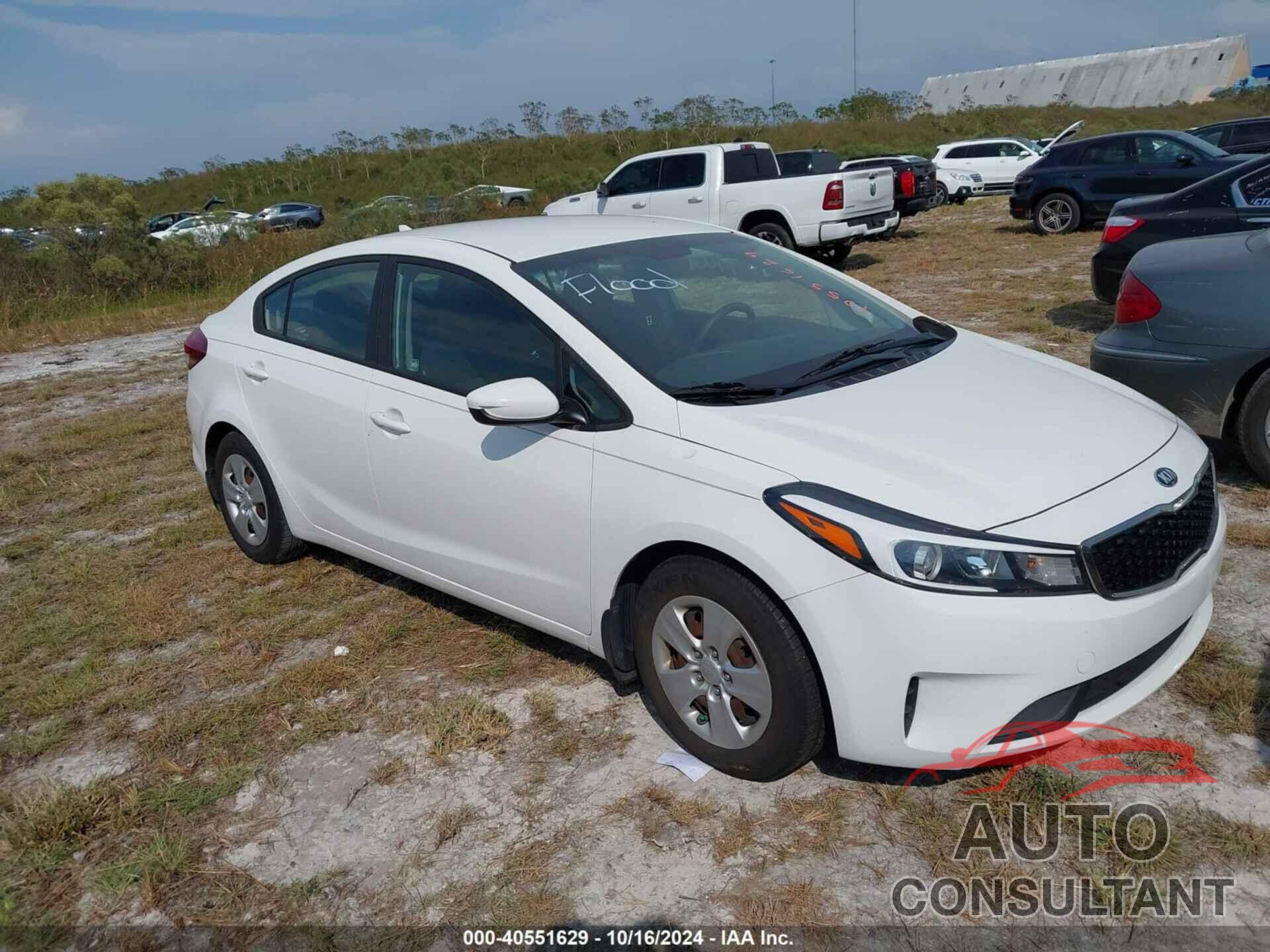 KIA FORTE 2017 - 3KPFK4A70HE101372