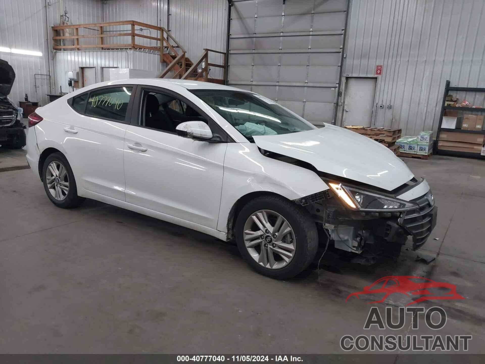 HYUNDAI ELANTRA 2019 - 5NPD84LF8KH404316