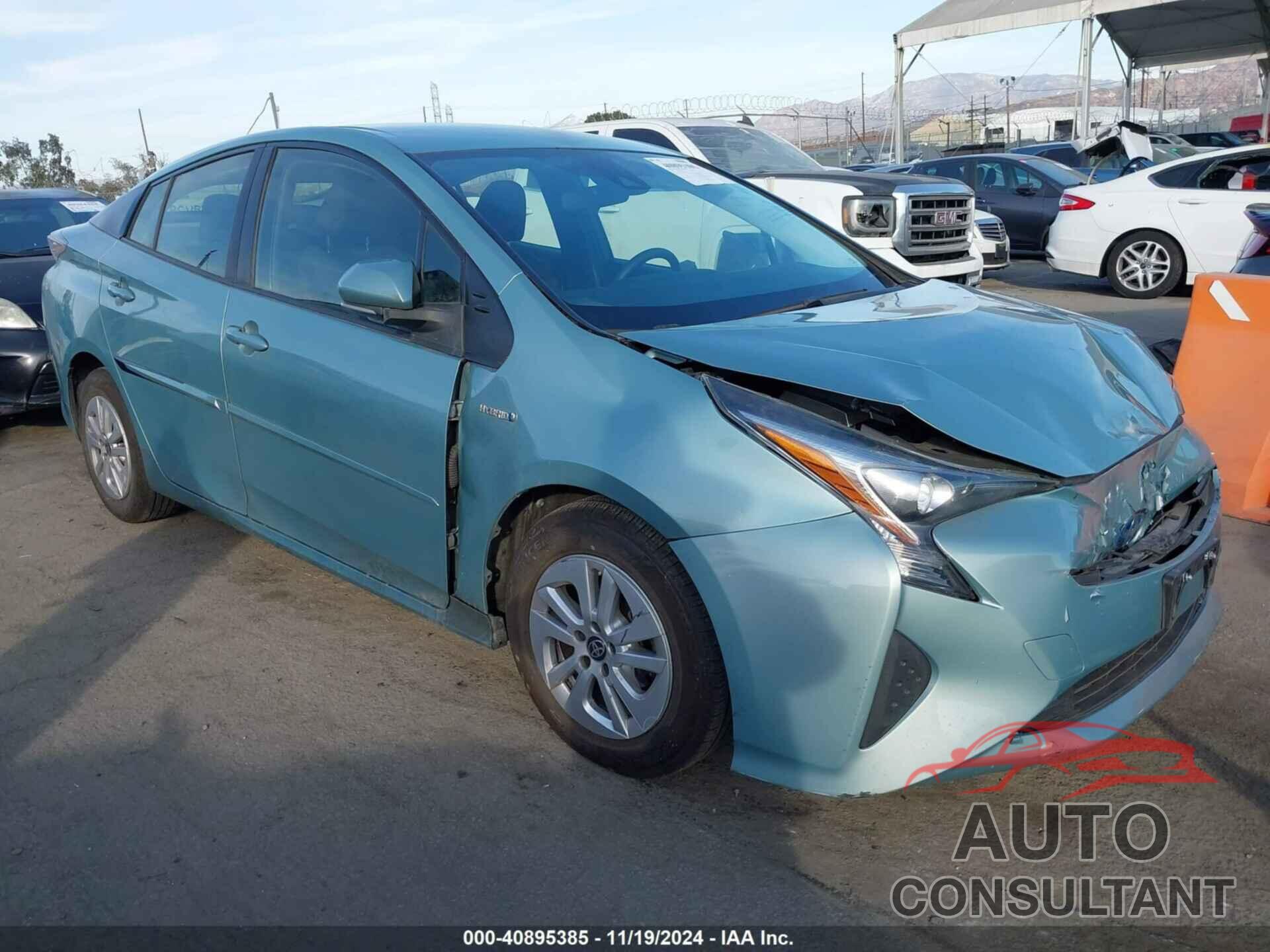 TOYOTA PRIUS 2017 - JTDKBRFU1H3031348