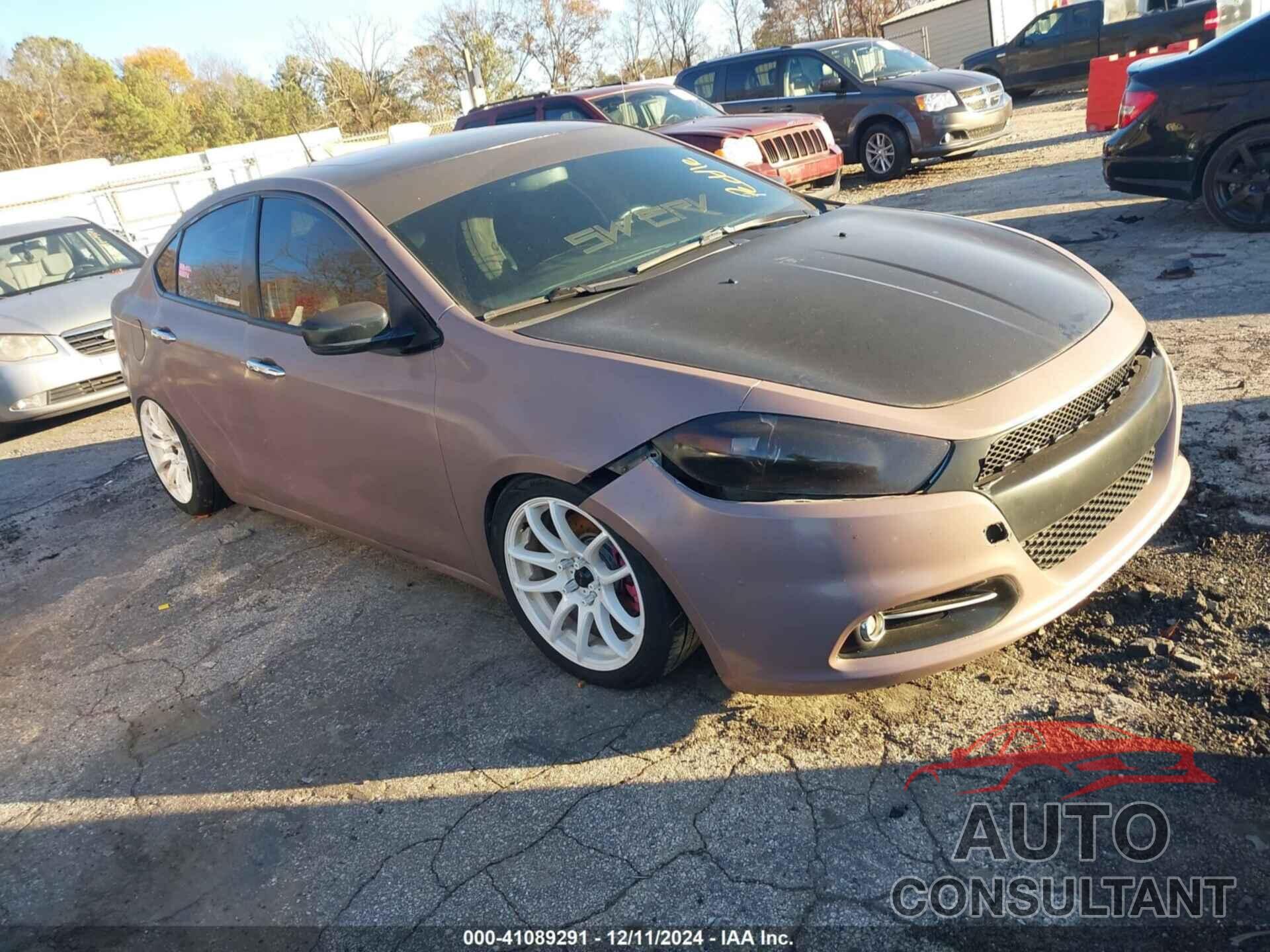 DODGE DART 2013 - 1C3CDFCH4DD134423