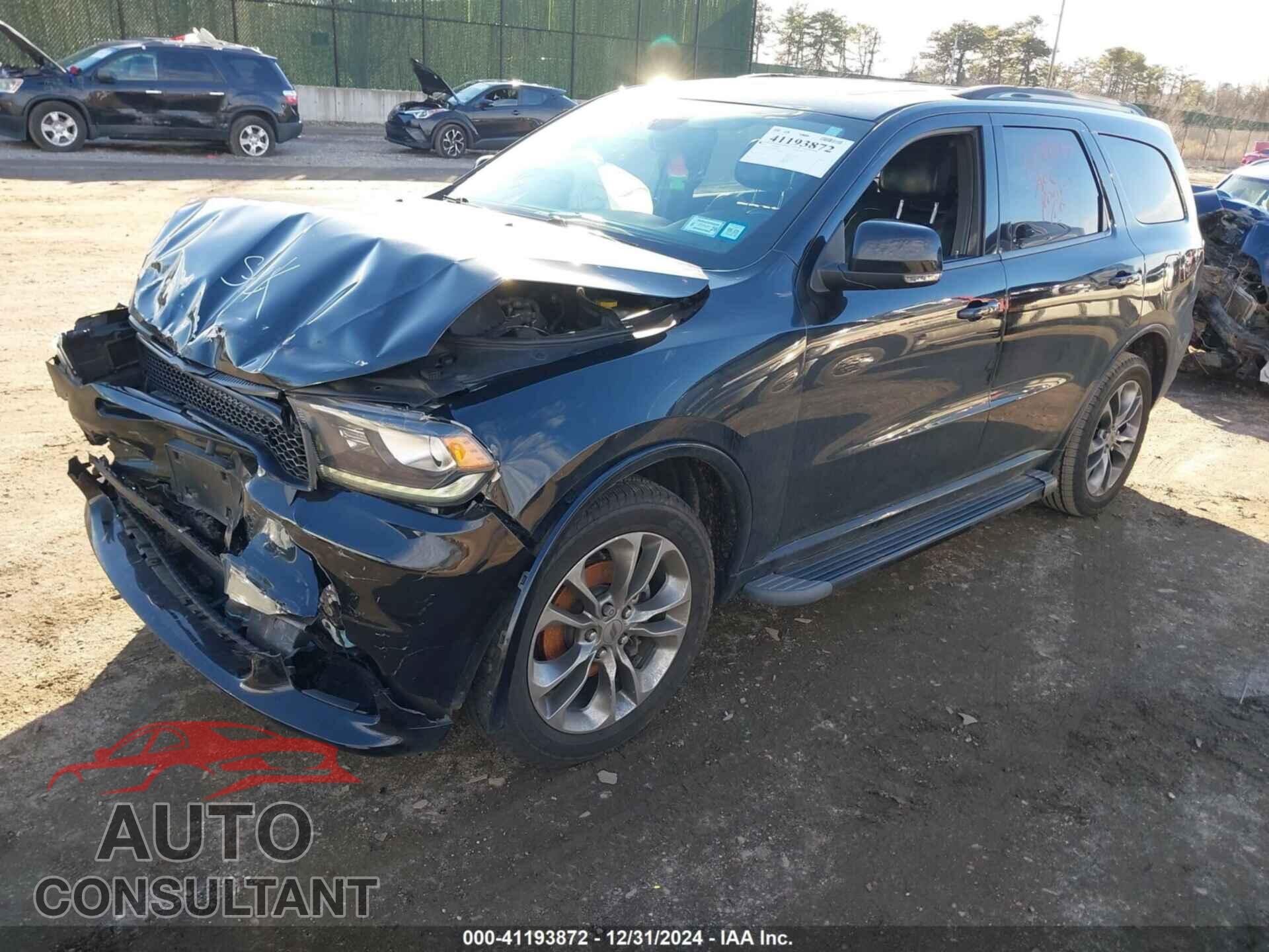DODGE DURANGO 2019 - 1C4RDJDGXKC560425