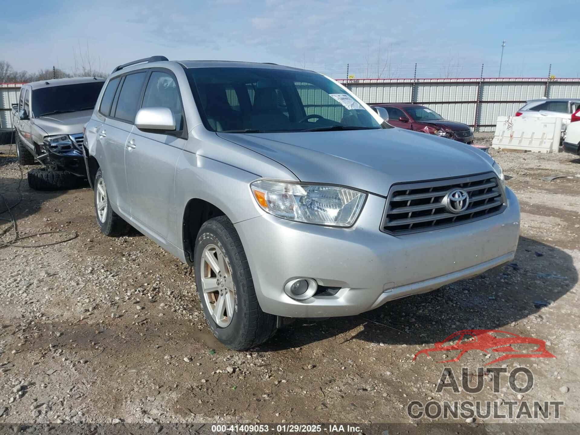 TOYOTA HIGHLANDER 2010 - 5TDKK3EH1AS009047