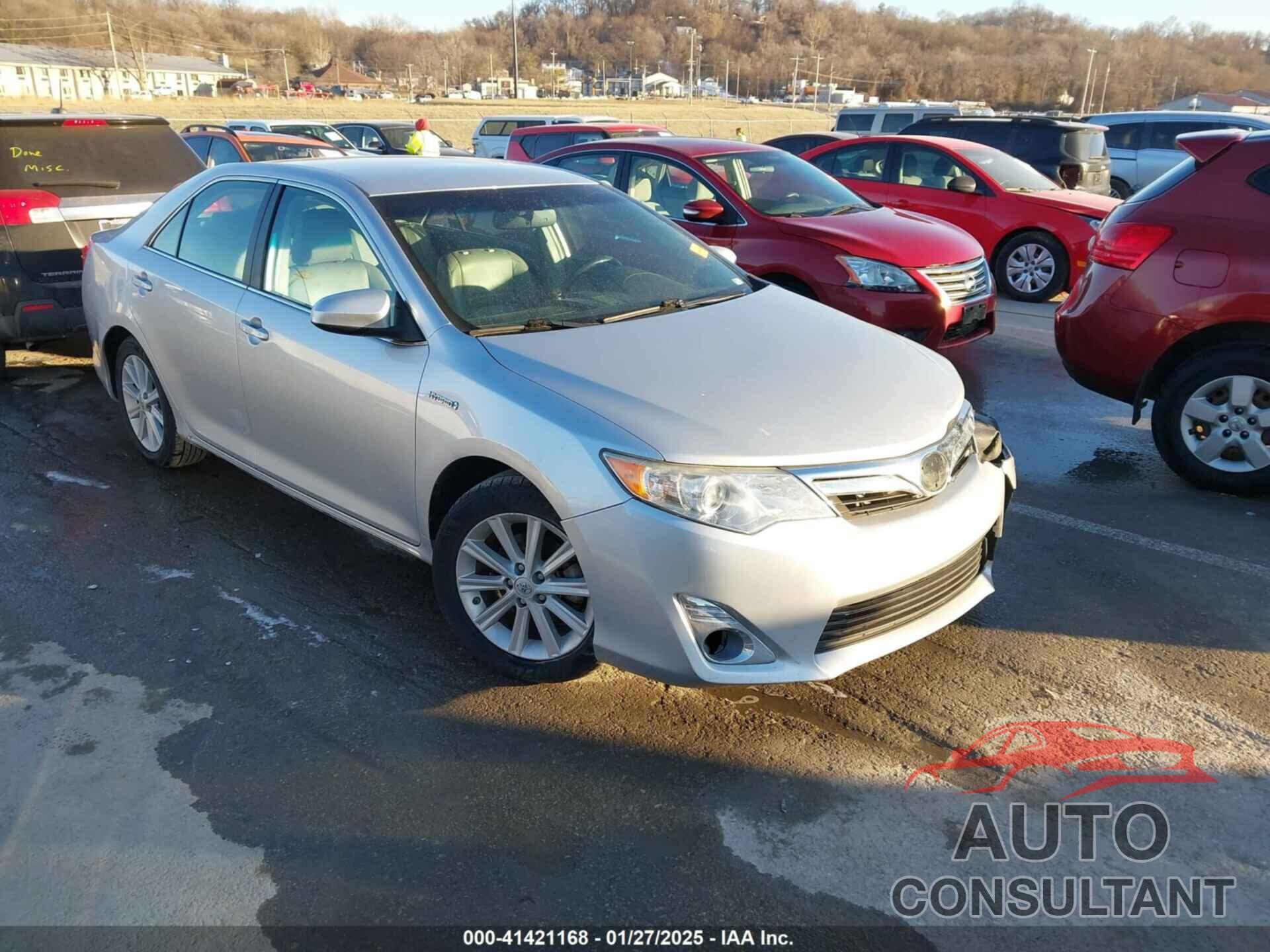 TOYOTA CAMRY HYBRID 2012 - 4T1BD1FK6CU062054