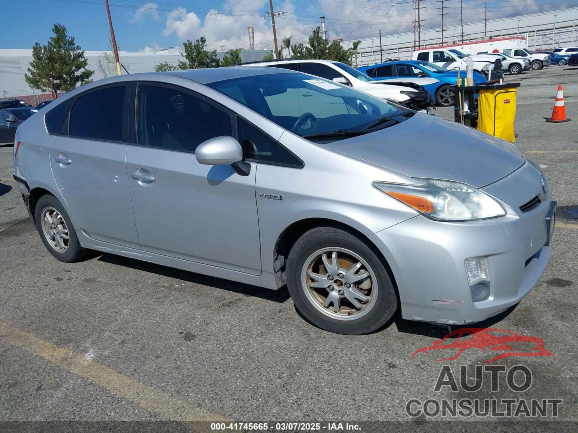TOYOTA PRIUS 2011 - JTDKN3DU3B0283148