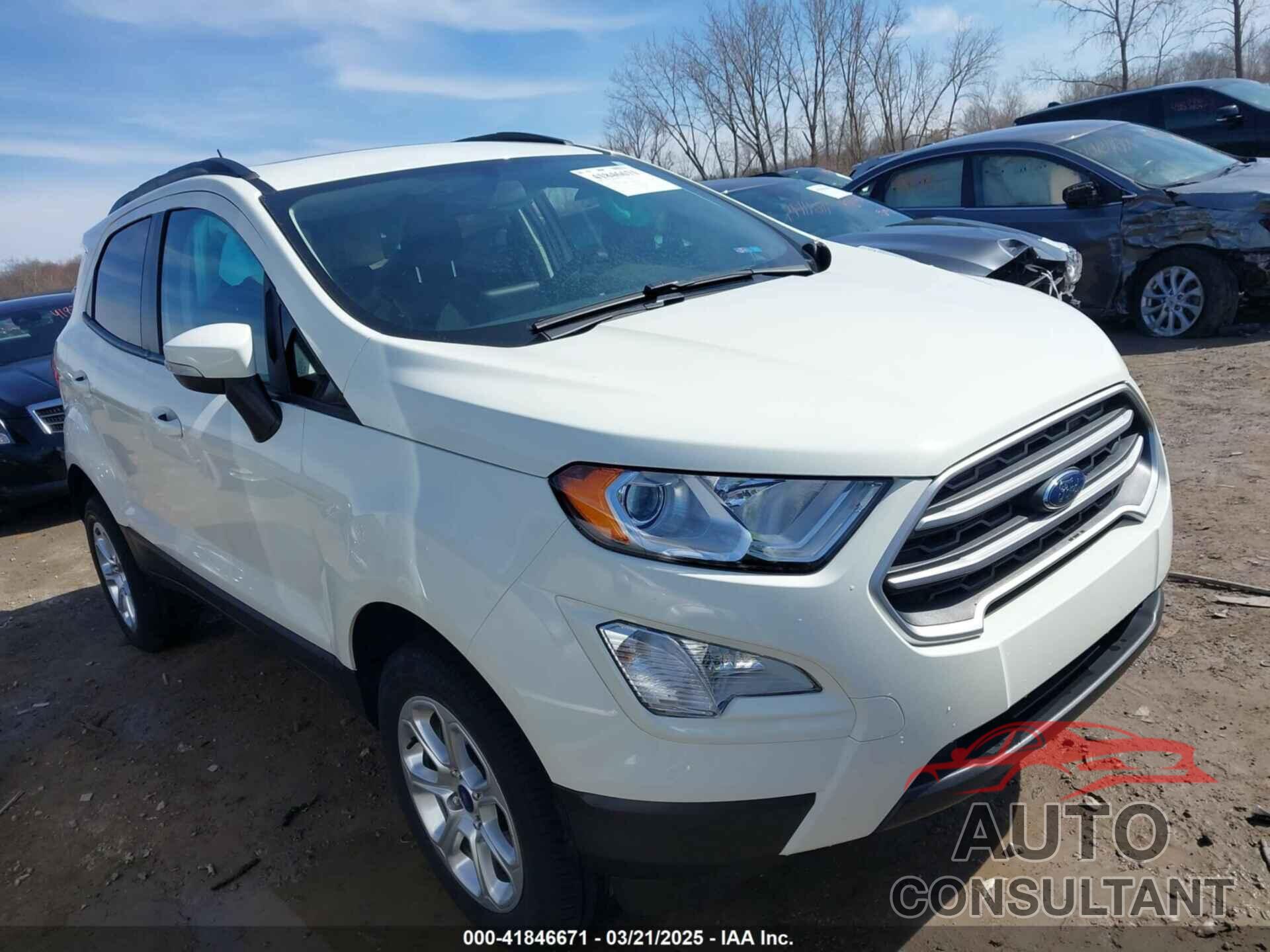 FORD ECOSPORT 2021 - MAJ6S3GL2MC455206