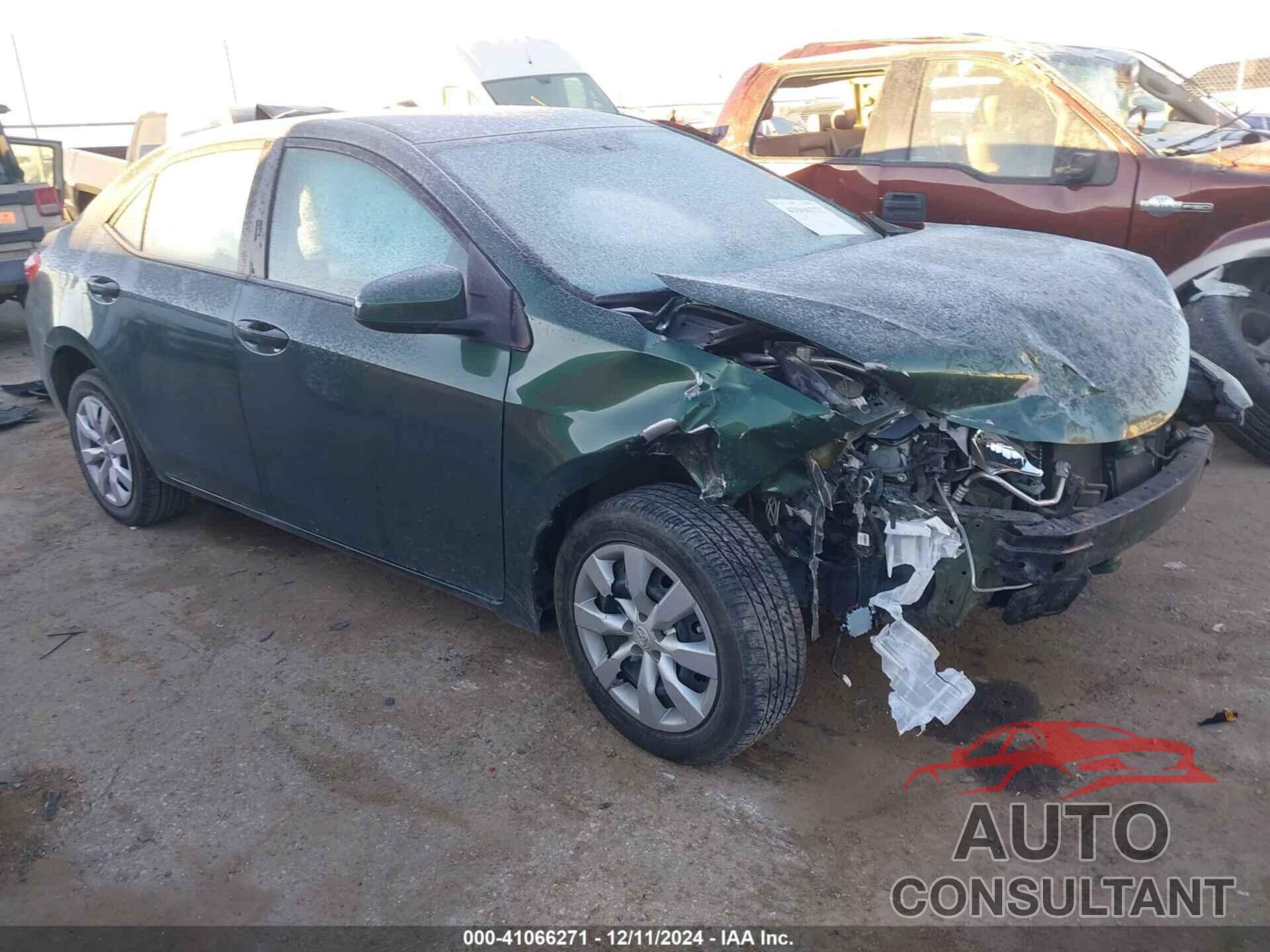 TOYOTA COROLLA 2014 - 5YFBURHE1EP049495
