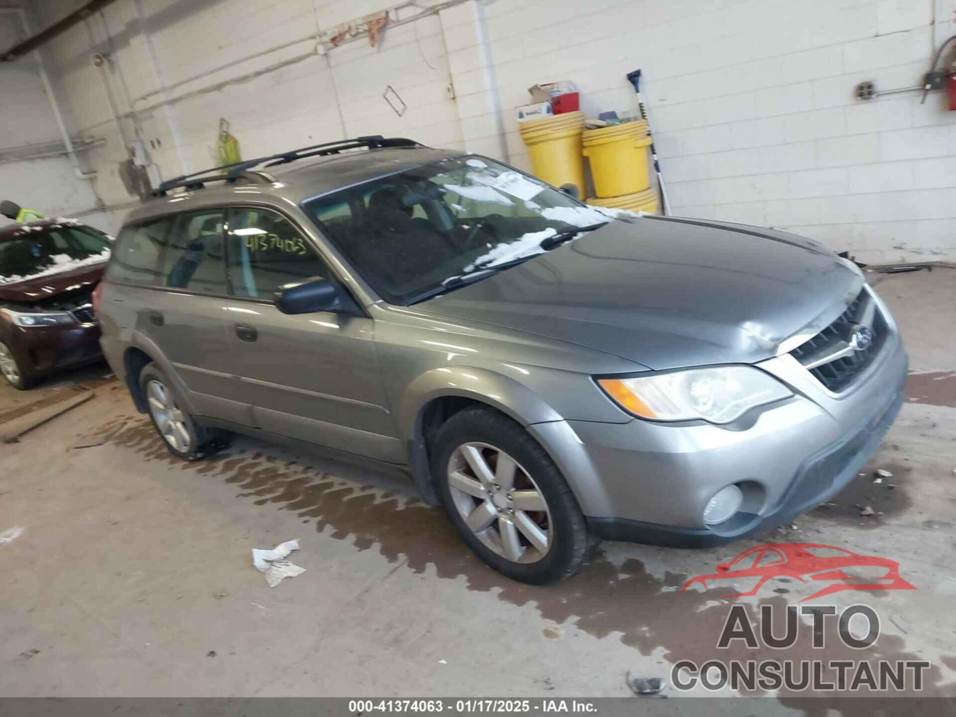 SUBARU OUTBACK 2009 - 4S4BP61C997344281