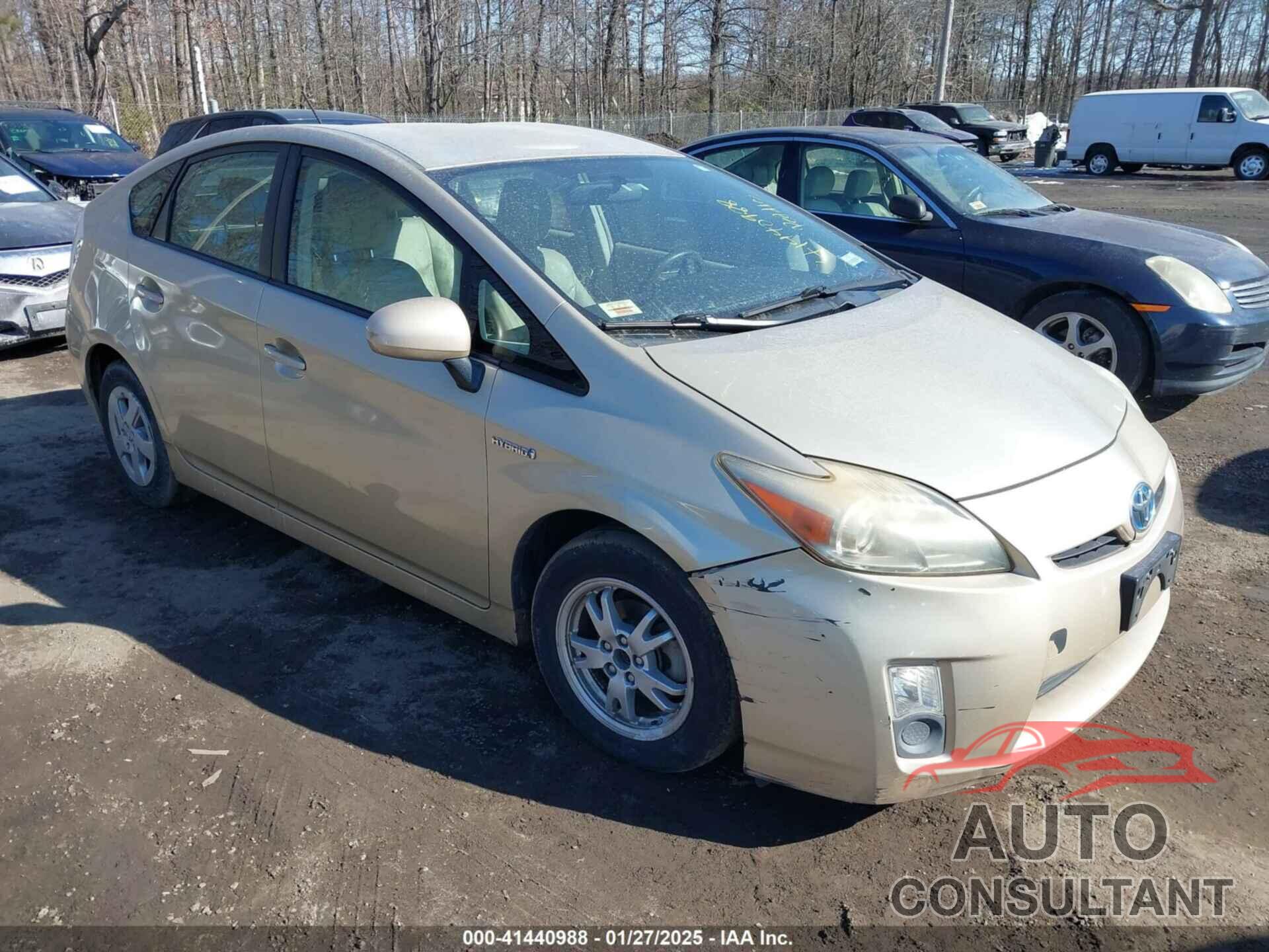 TOYOTA PRIUS 2010 - JTDKN3DU1A0186478