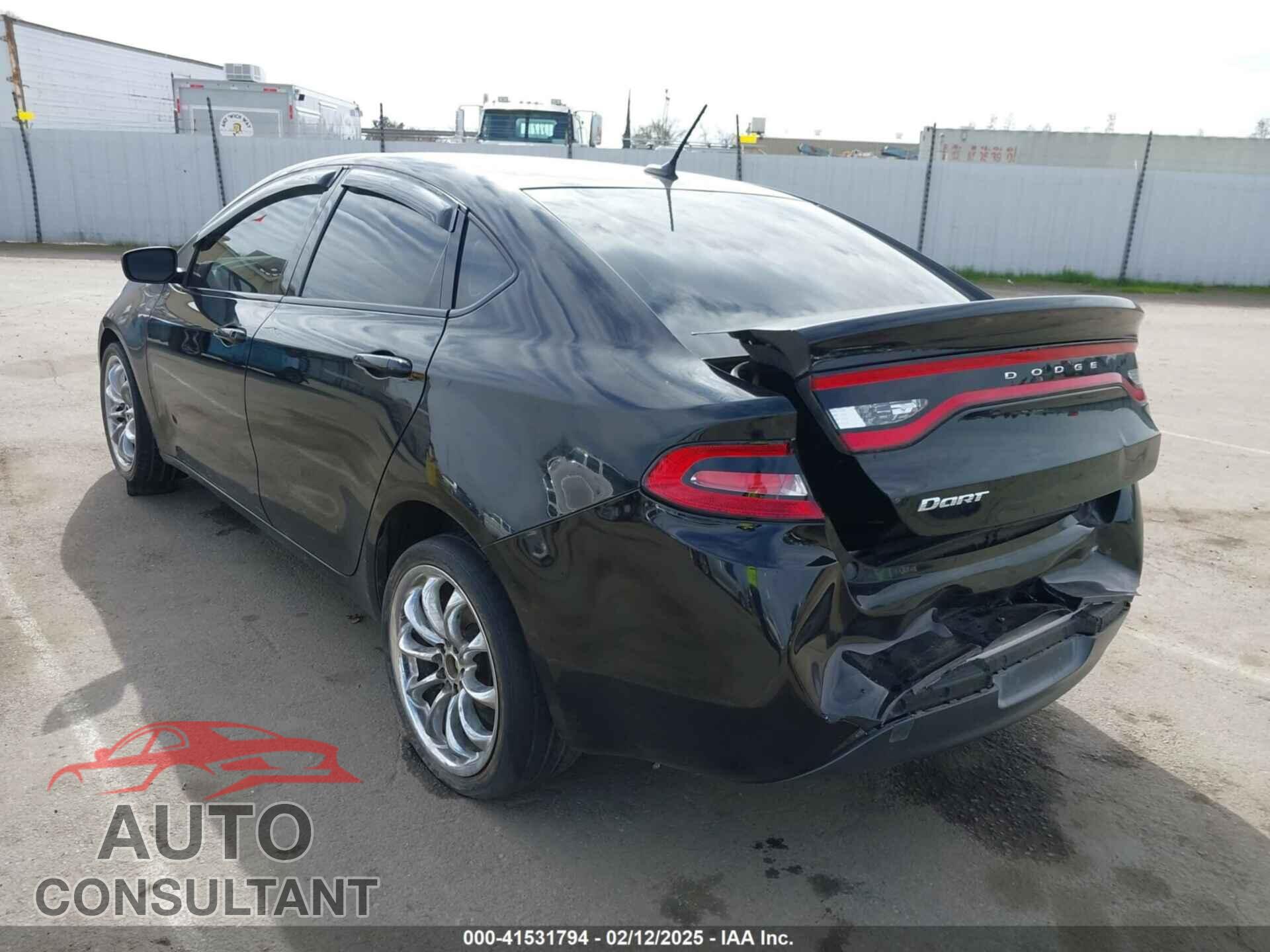 DODGE DART 2015 - 1C3CDFAA2FD311611