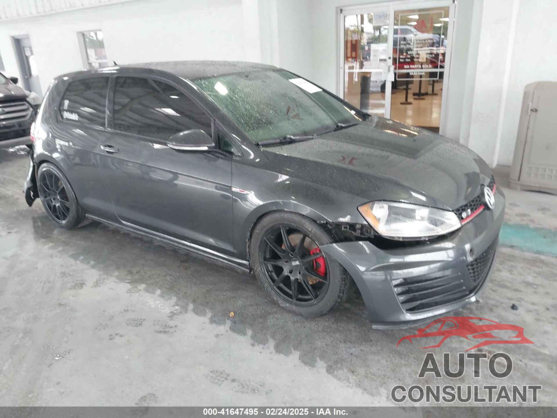 VOLKSWAGEN GOLF GTI 2015 - 3VWYT7AU7FM050160